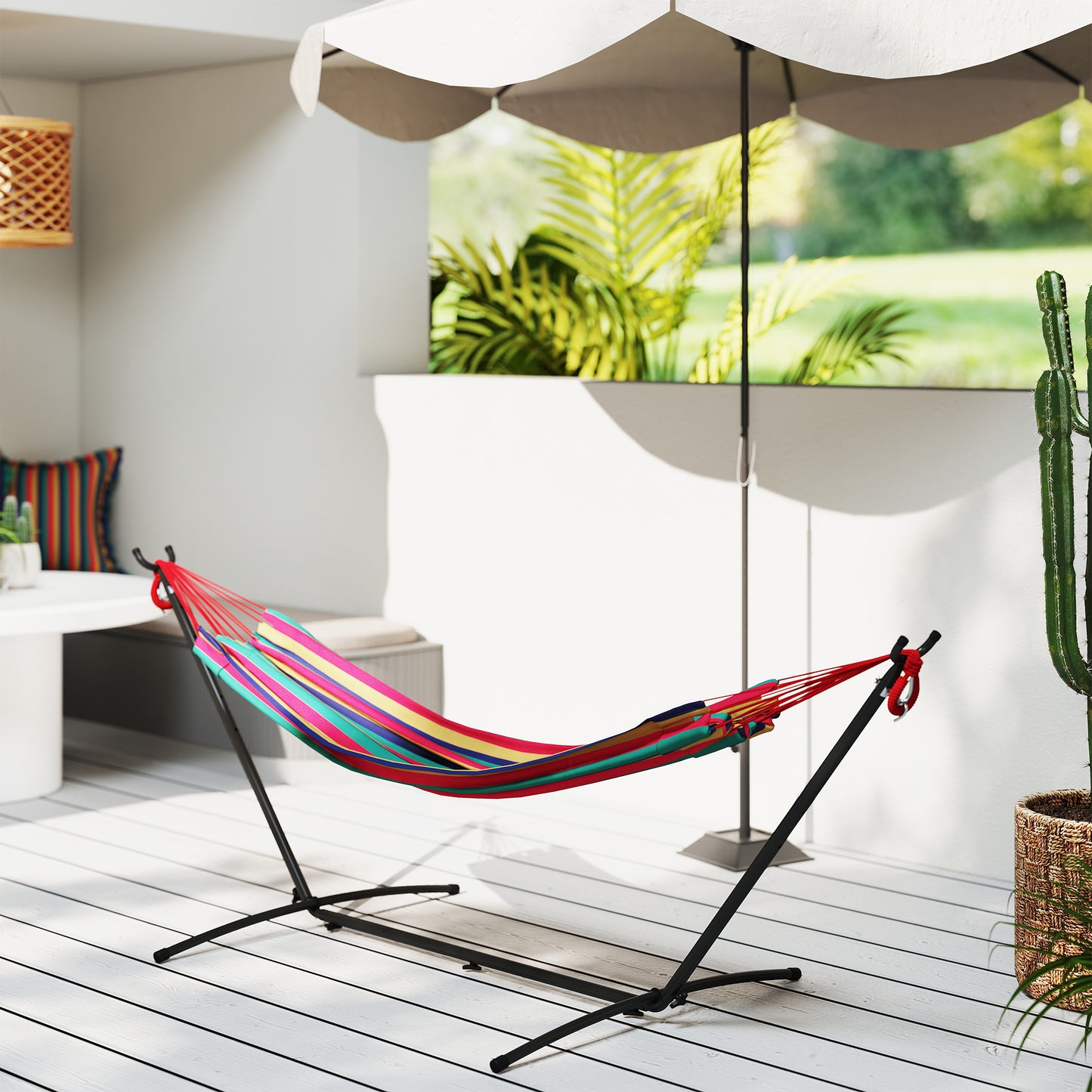 298 x 117cm Hammock with Stand Camping Hammock