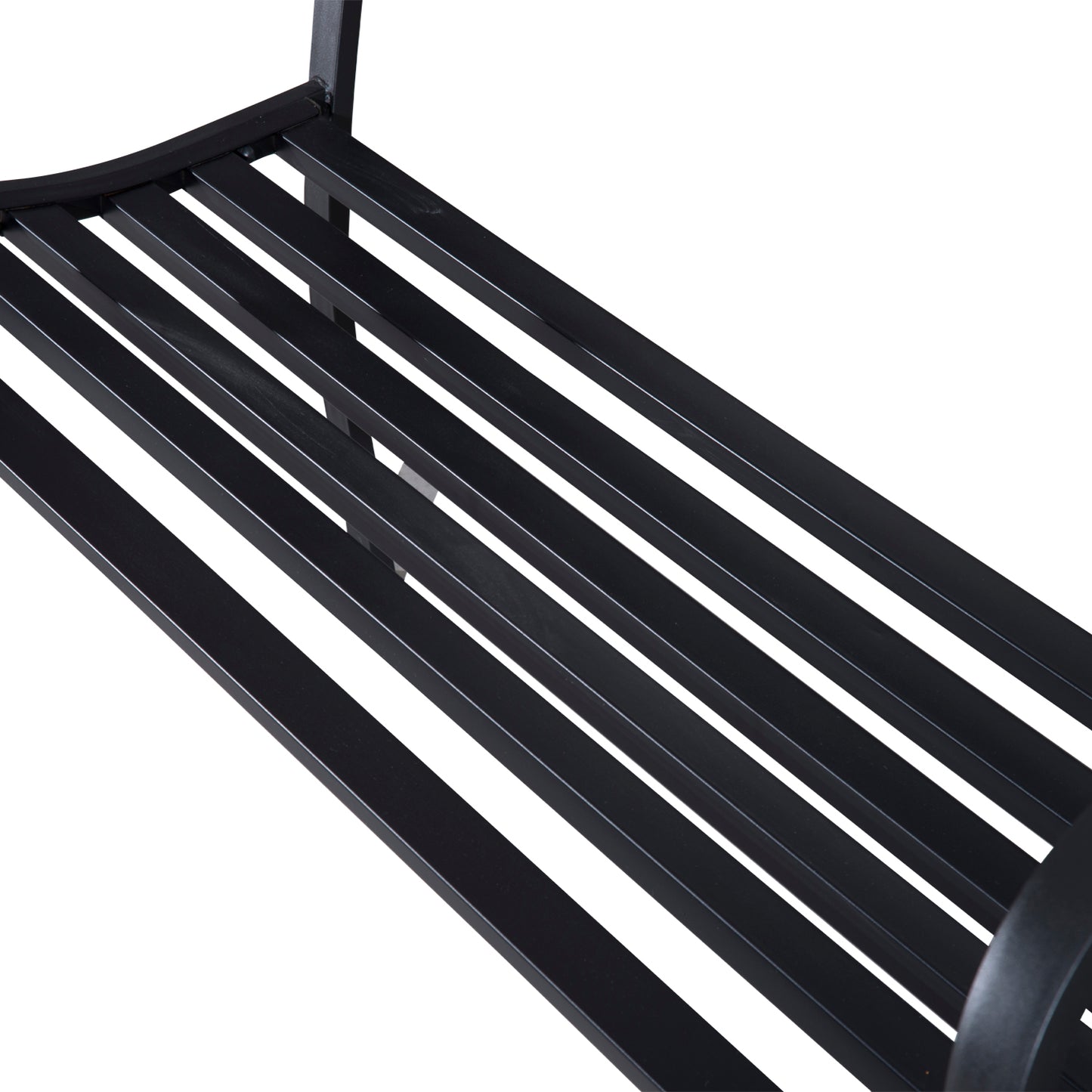 2-Seater Garden Bench, Steel