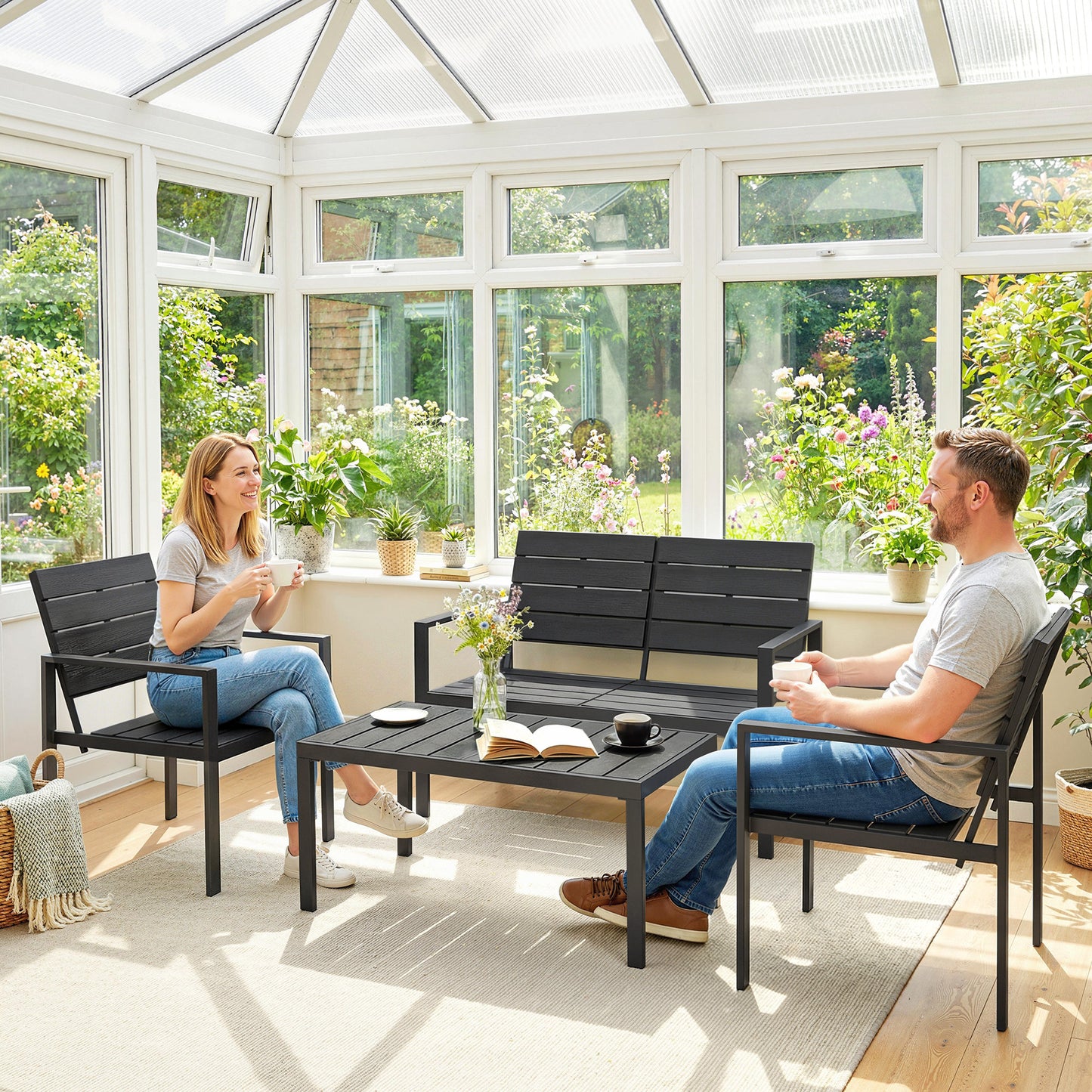 4 Piece Garden Furniture Set (1)