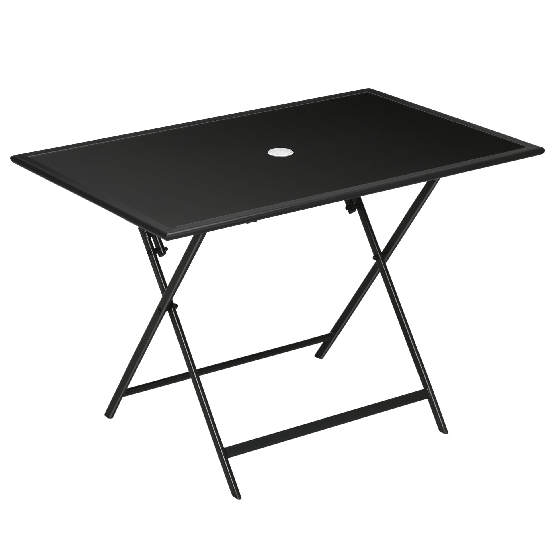 Folding Outdoor Dining Table for 6