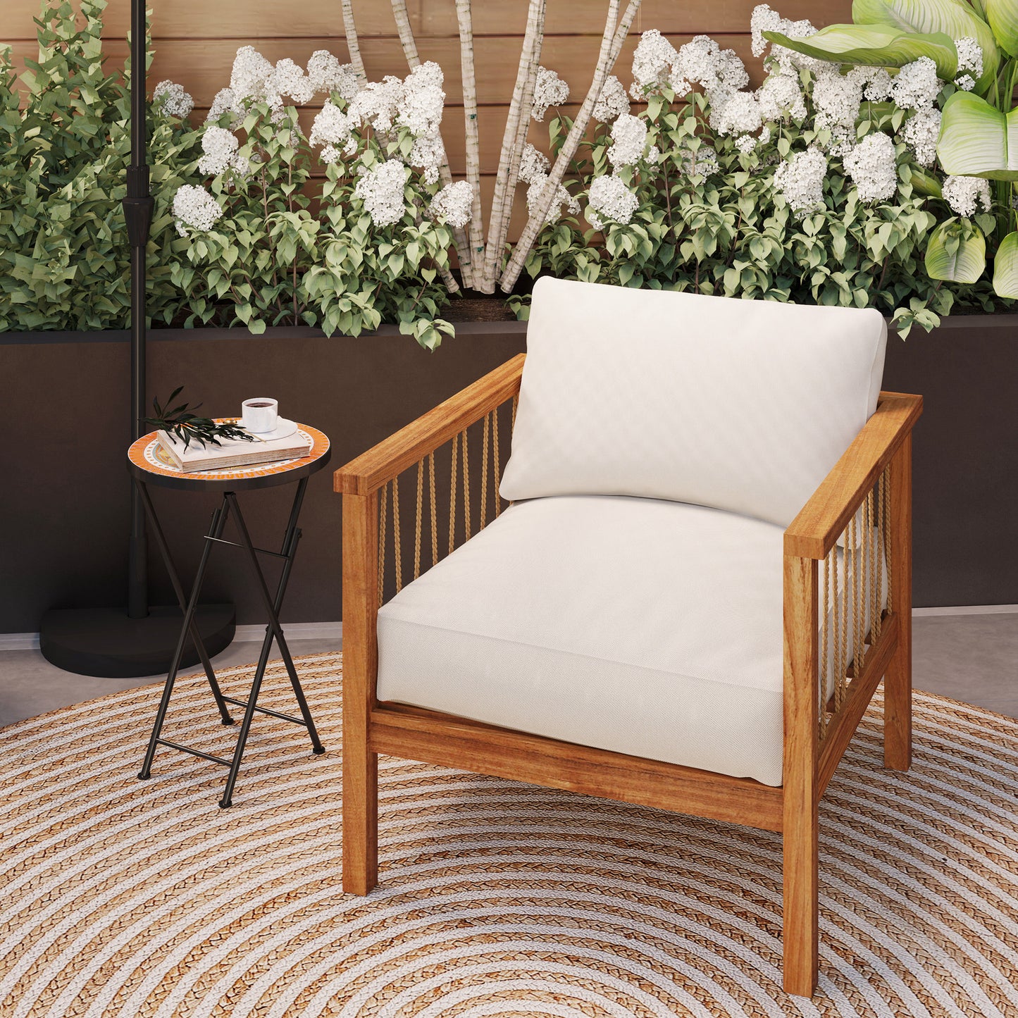 Mosaic Outdoor Garden Table