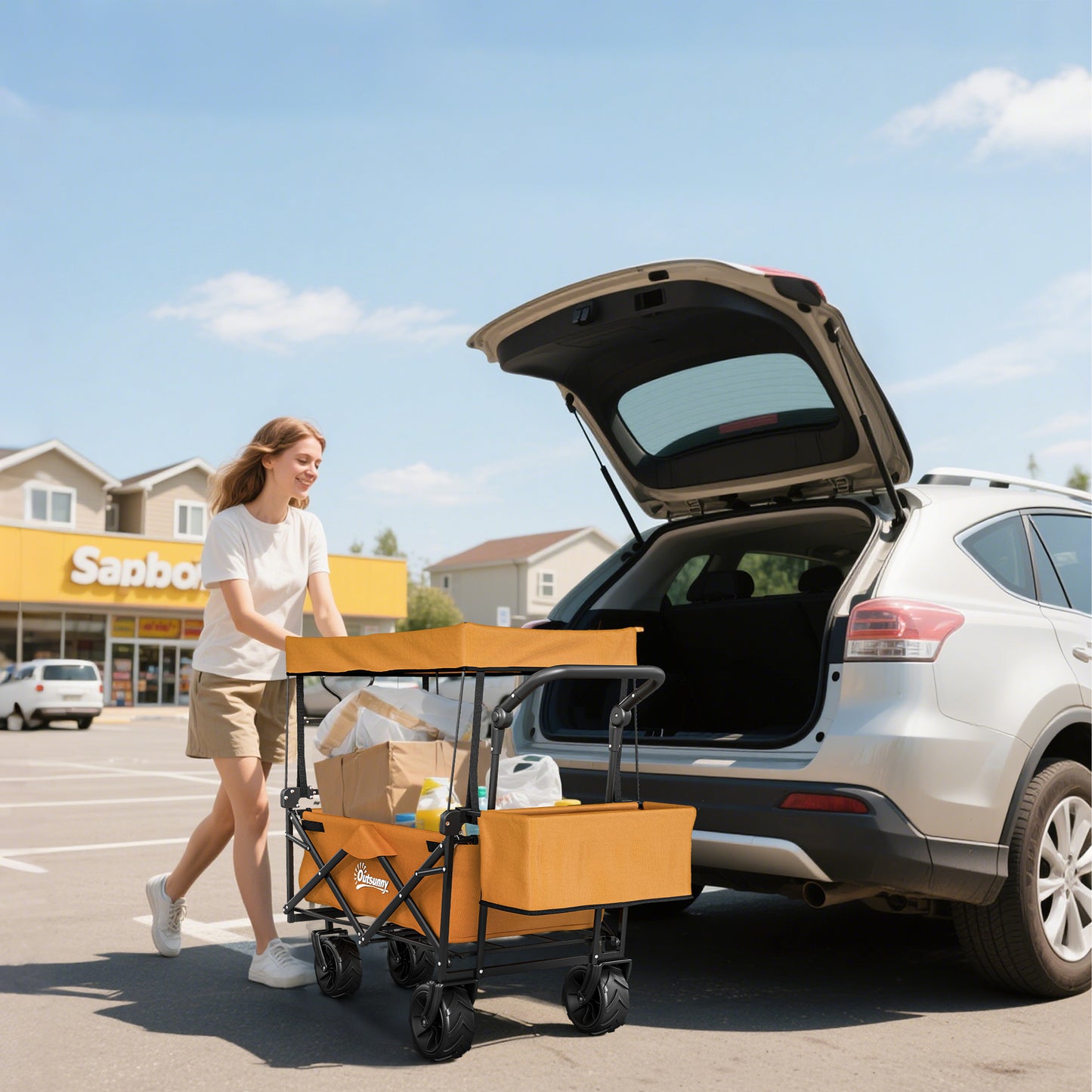 120L Festival Trolley on Wheels