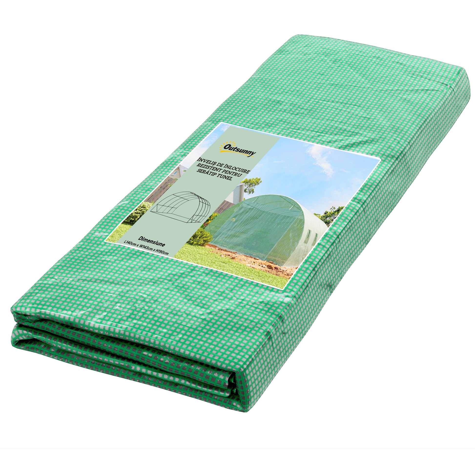 4 x 3 x 2m Polytunnel Greenhouse Replacement Cover ONLY Winter