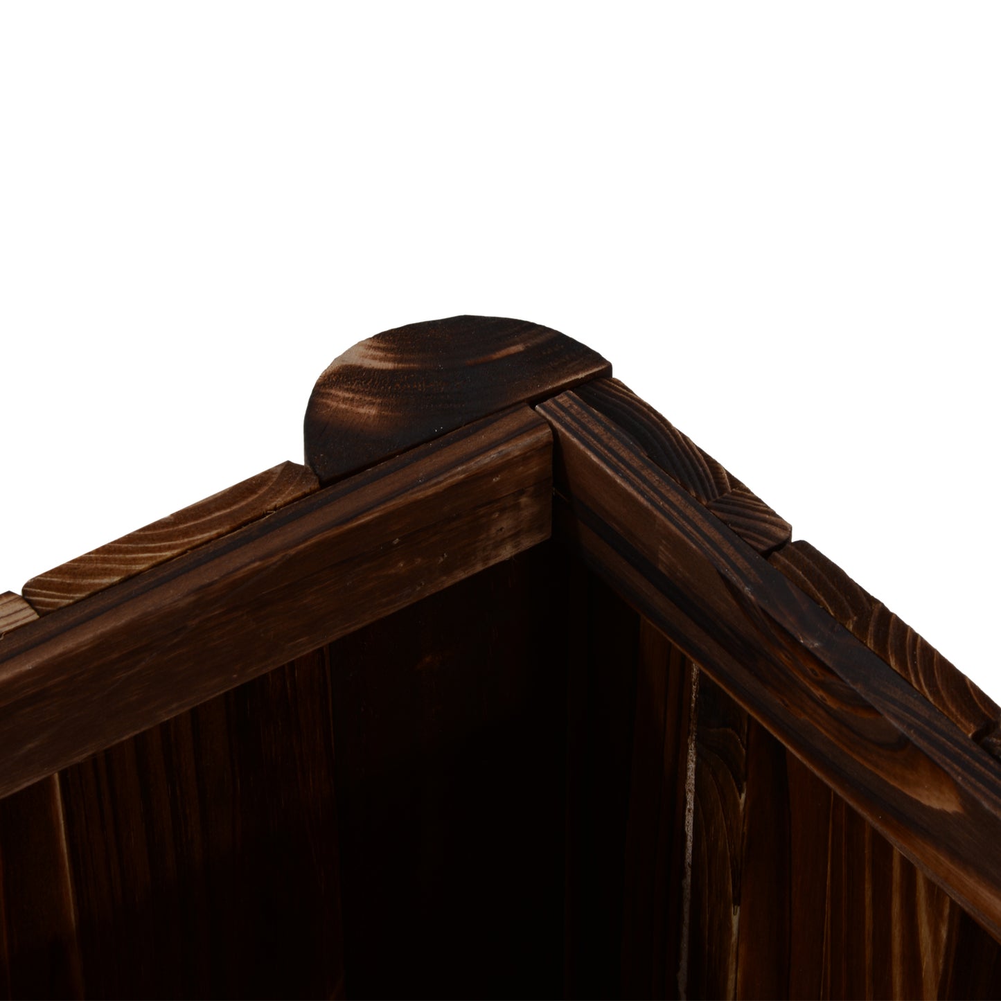 Wooden Raised Garden Bed, 120 x 50 x 45cm Elevated Planter Box