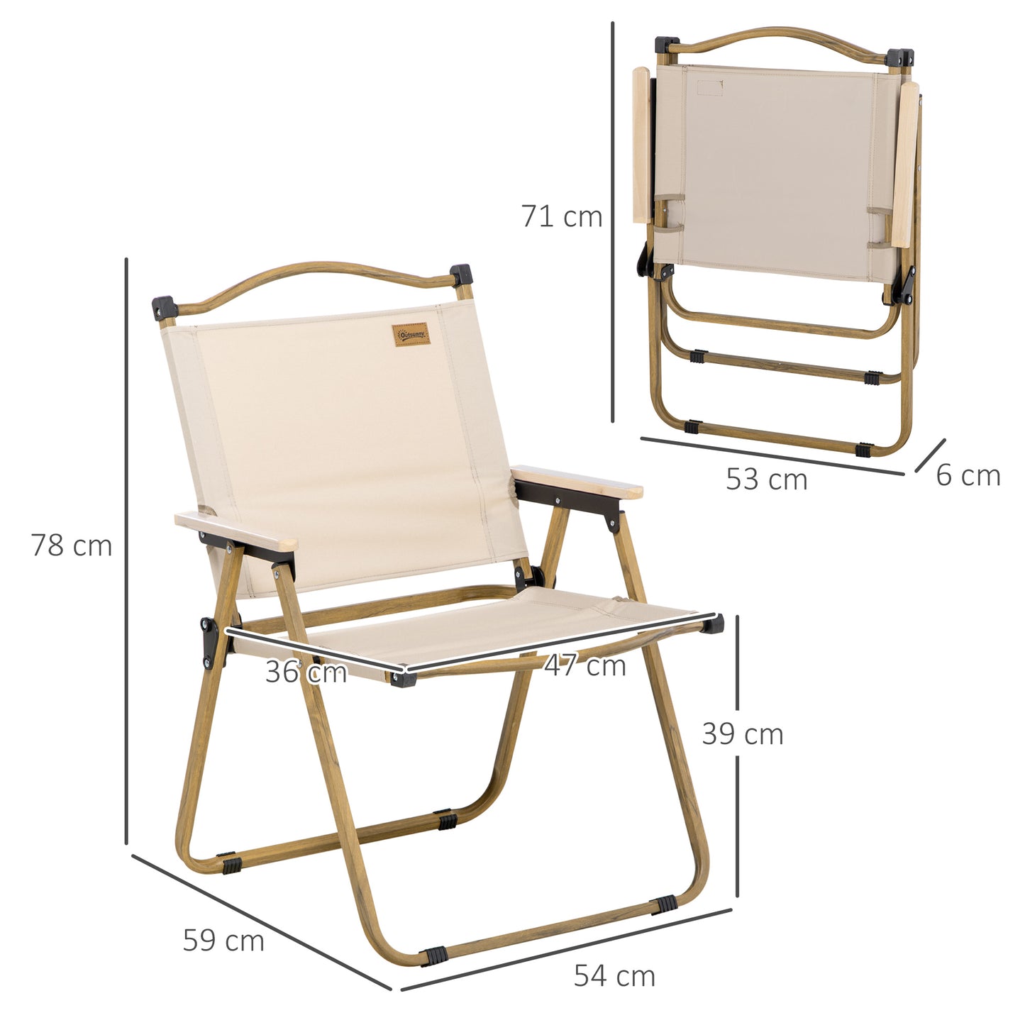 Camping Chair for Adults, Lightweight Folding Chair