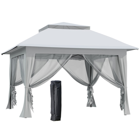 3.6 x 3.6 m Pop up Gazebo with Netting