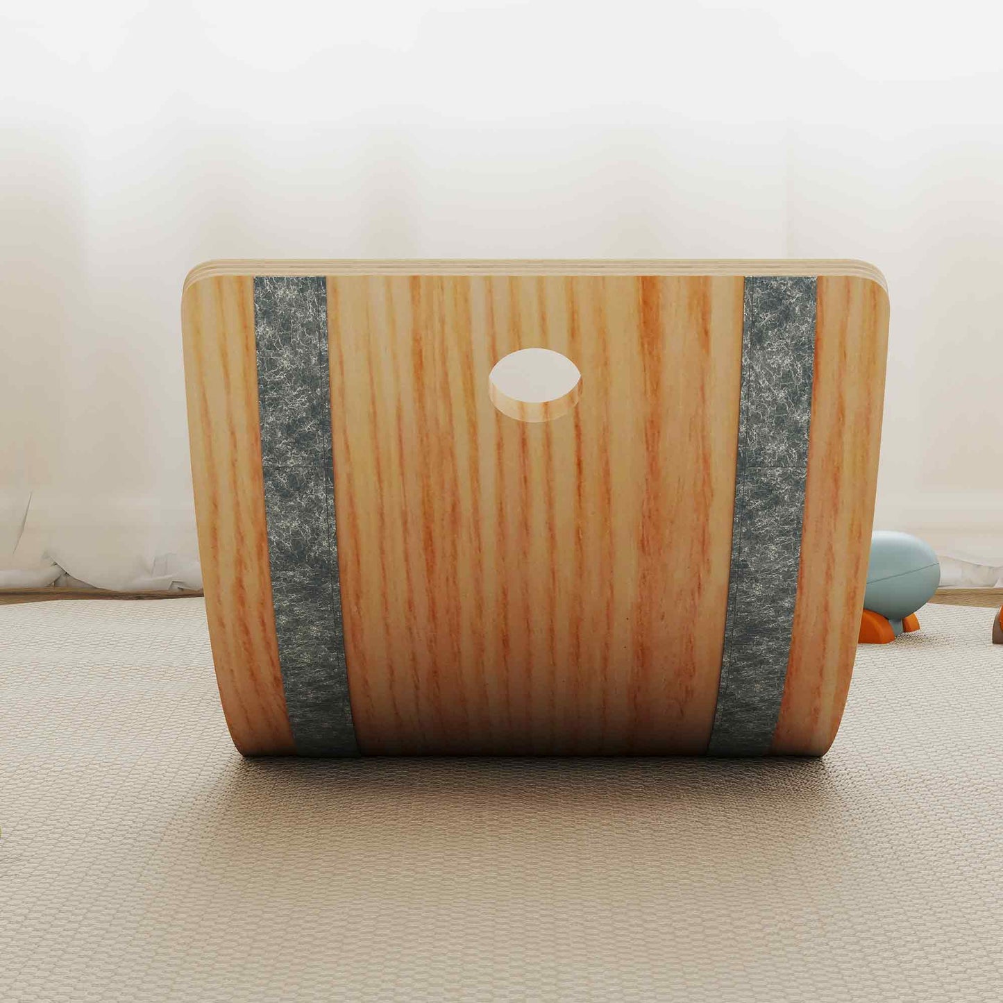 Kids Wooden Balance Board with Rope