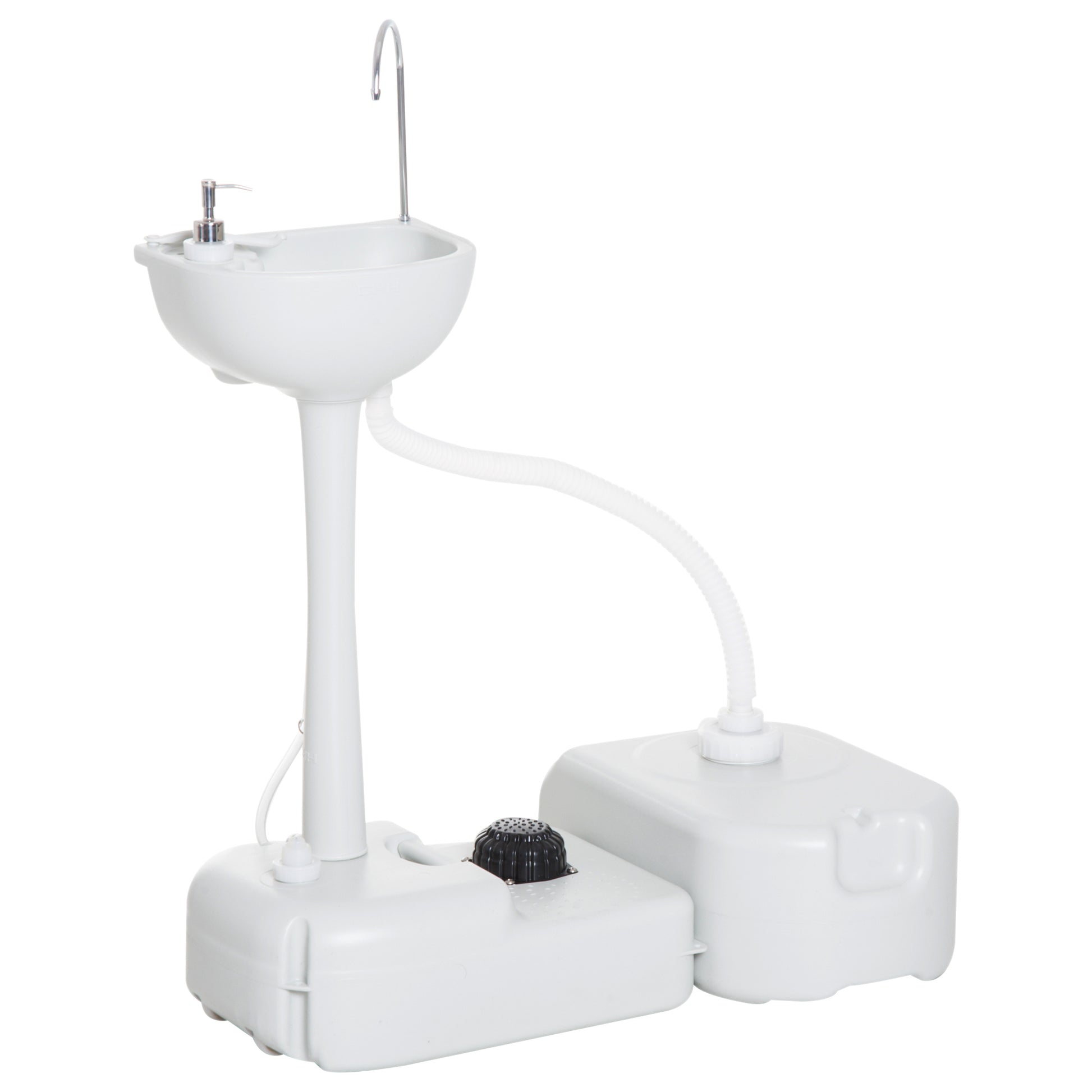 Portable Camping Sink with Running Water and Wastewater Tank