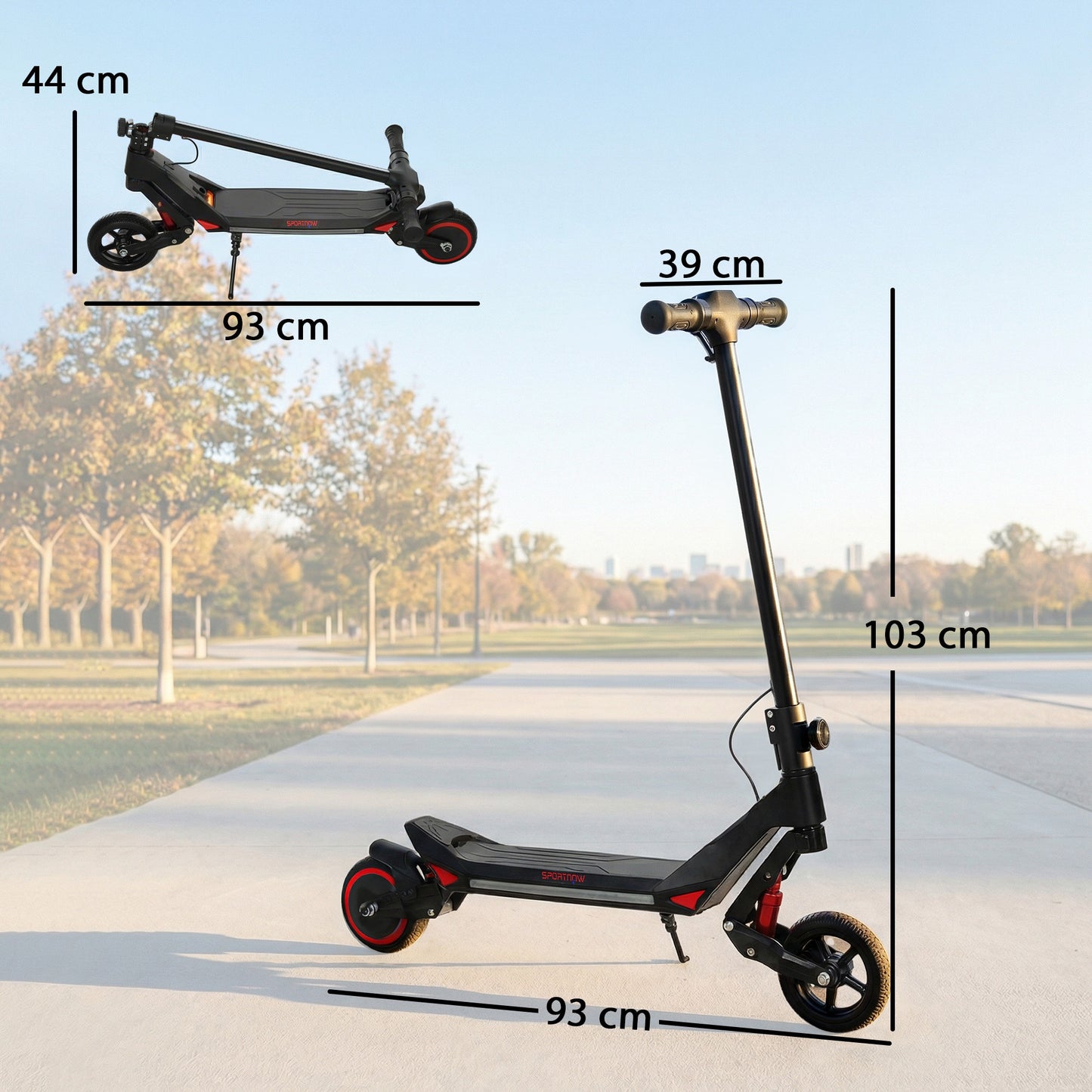 Electric Scooter for Kids, Foldable E Scooter for Age Age 6+