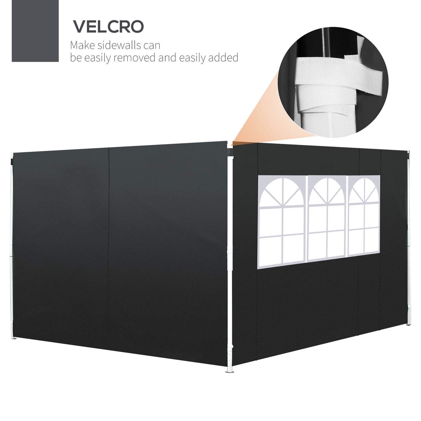 3 Meters Gazebo Replaceable Exchangeable Side Panel Wall Panels