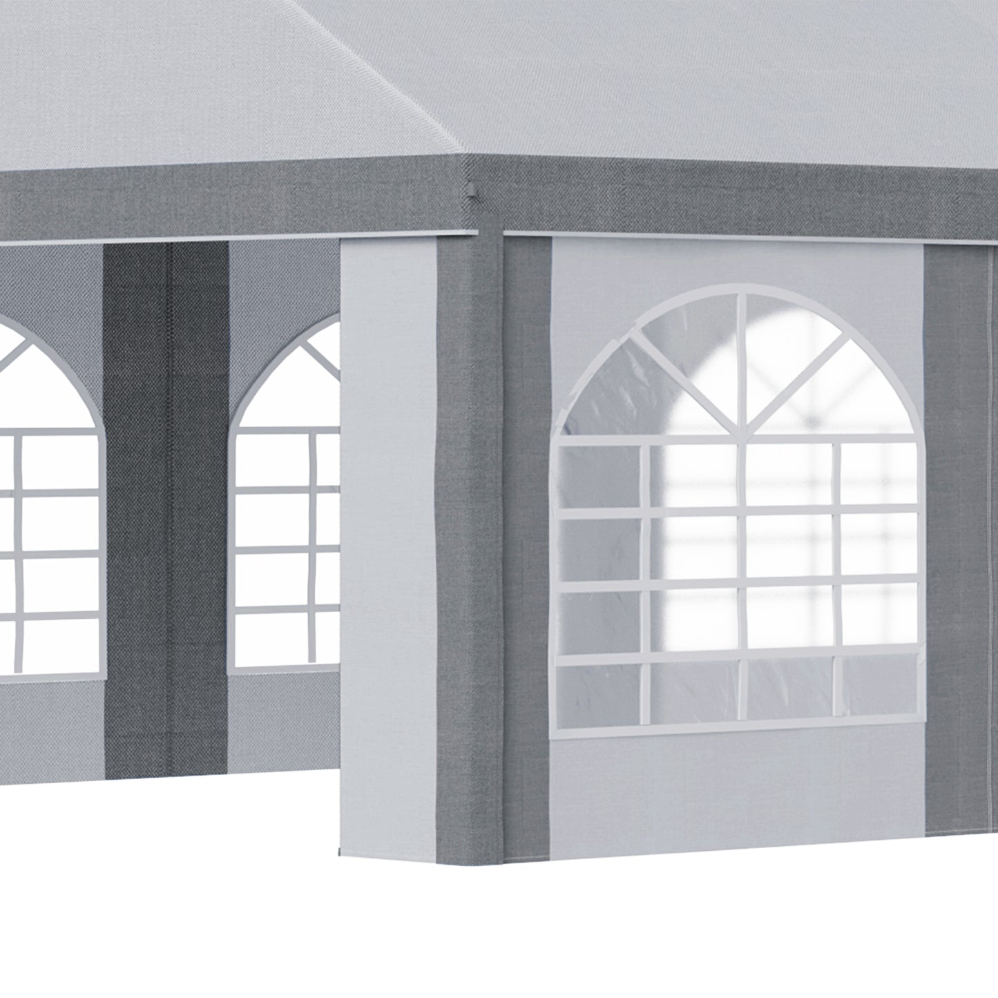 8m x 4m Marquee Gazebo with Sides