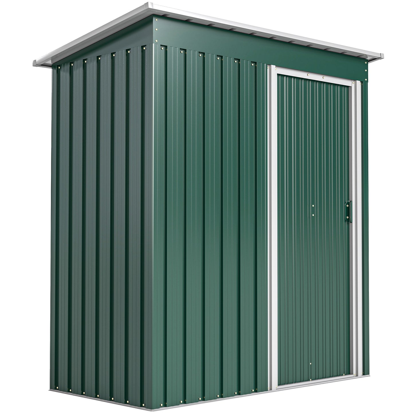 5 x 3ft Garden Storage Shed with Sliding Door