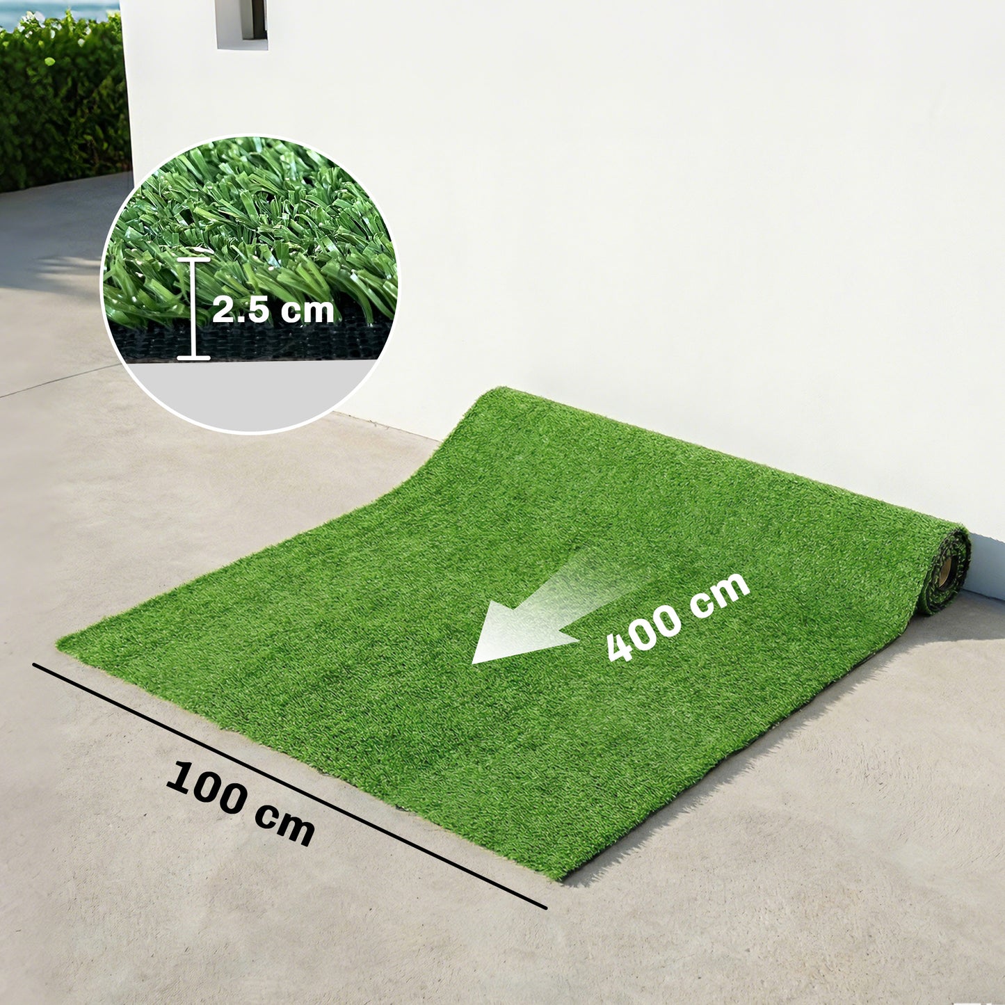 Artificial Grass Turf Low Maintenance Realistic Lawn Pet Turf