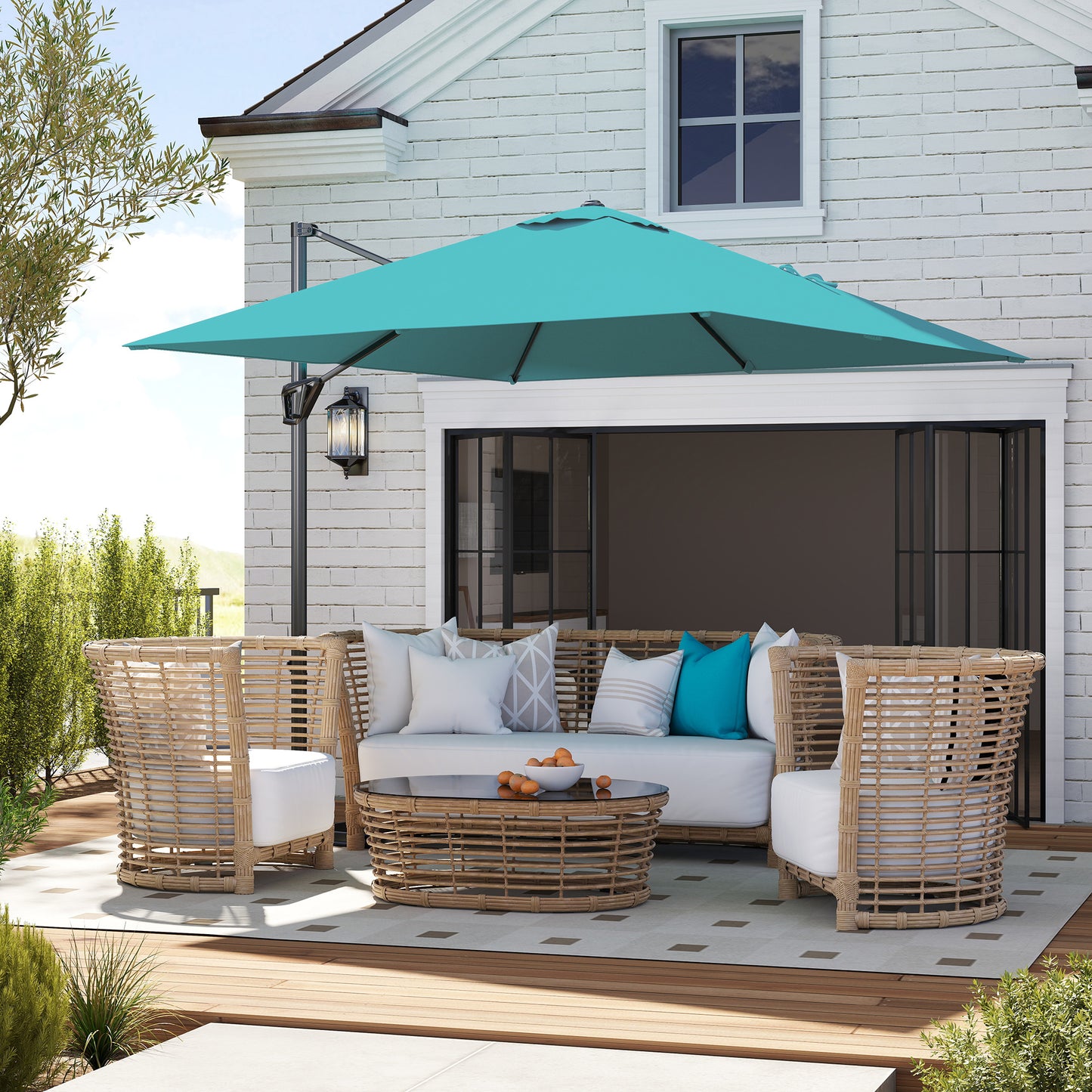 Patio Offset Parasol Umbrella