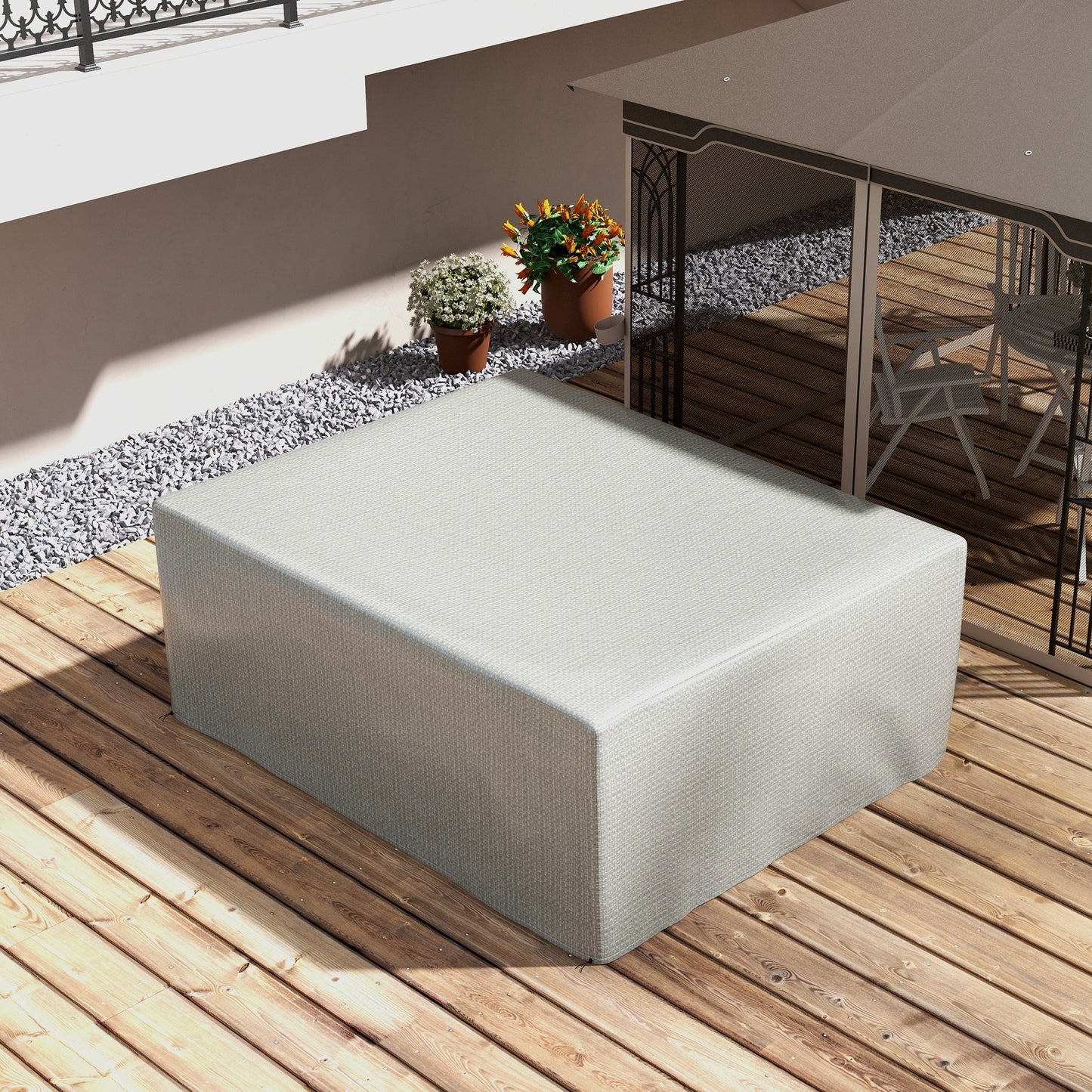 235 x 190 x 90 cm Large Patio Set Covers