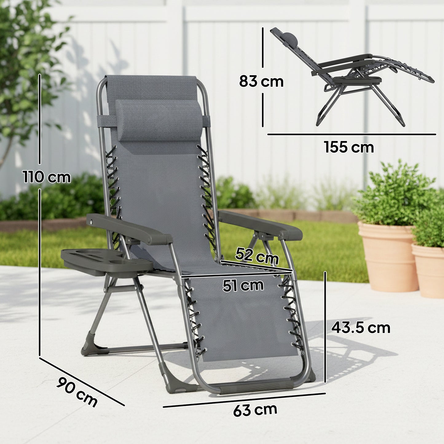 Zero Gravity Chairs Set of 2