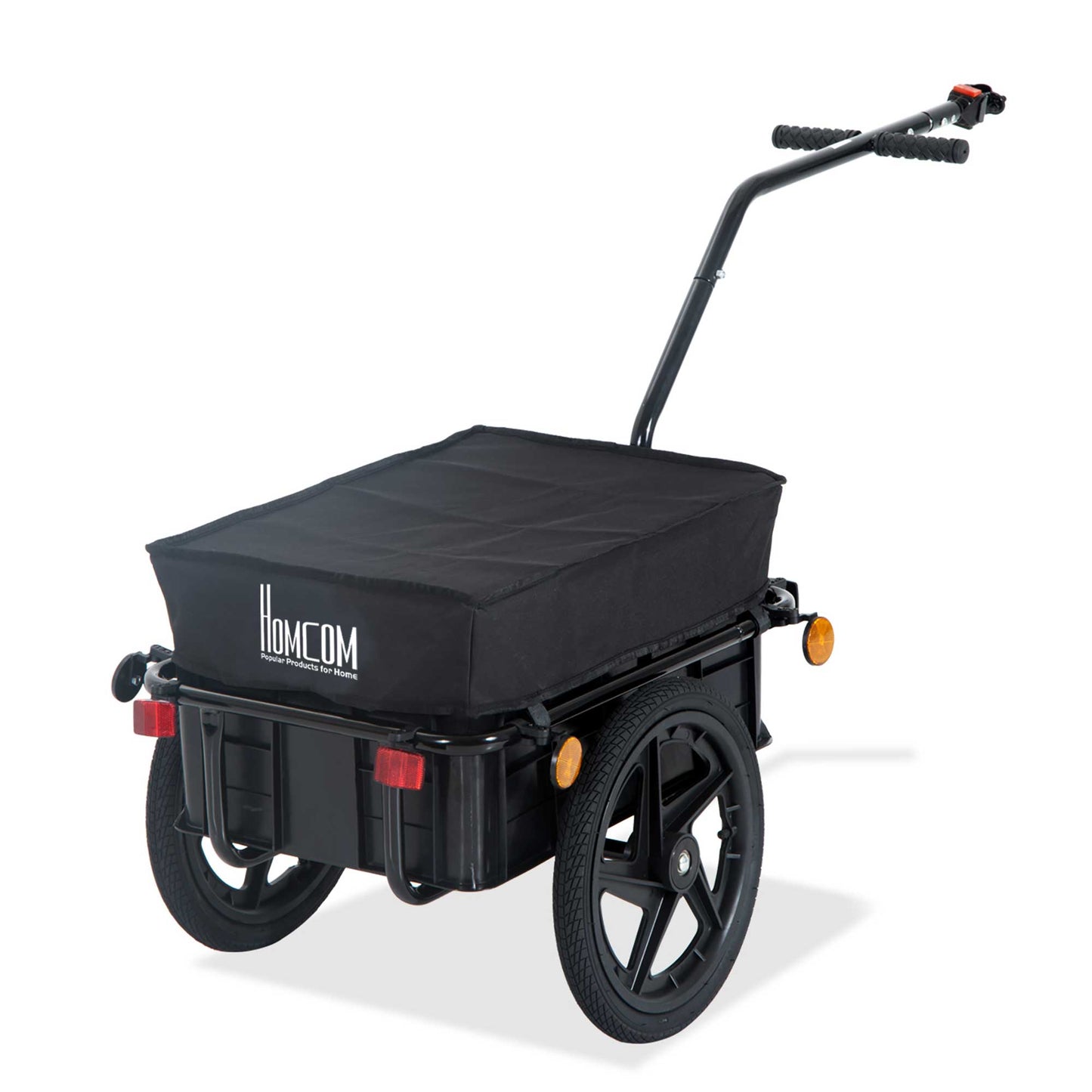 Cargo Trailer Bike Stroller Garden Trolley W/Carrier Utility