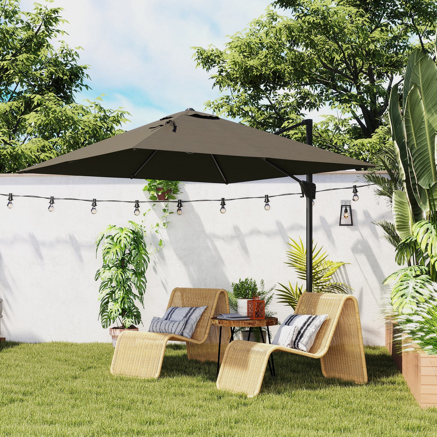 Patio Offset Parasol Umbrella