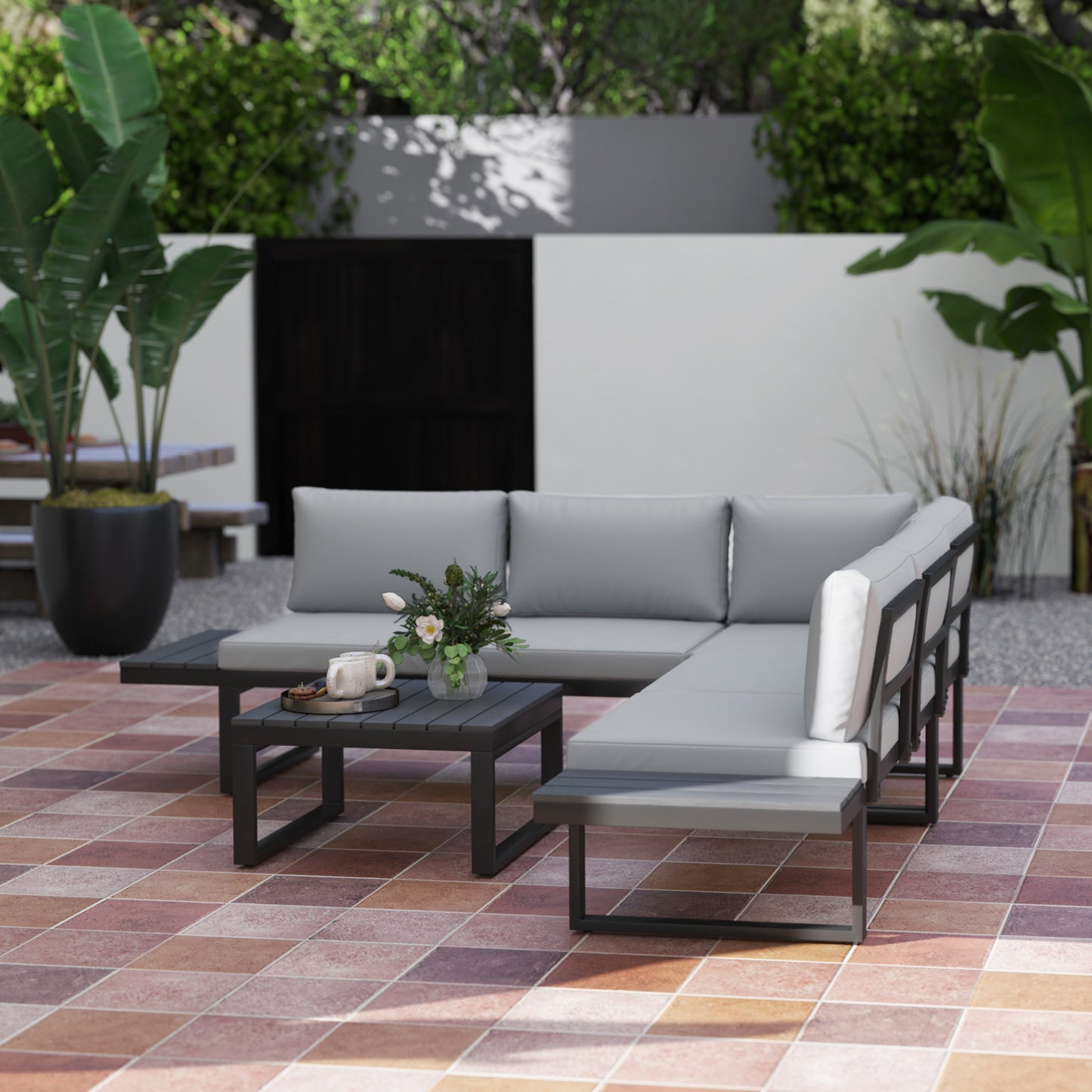 4 Pieces Garden Furniture Set (1)