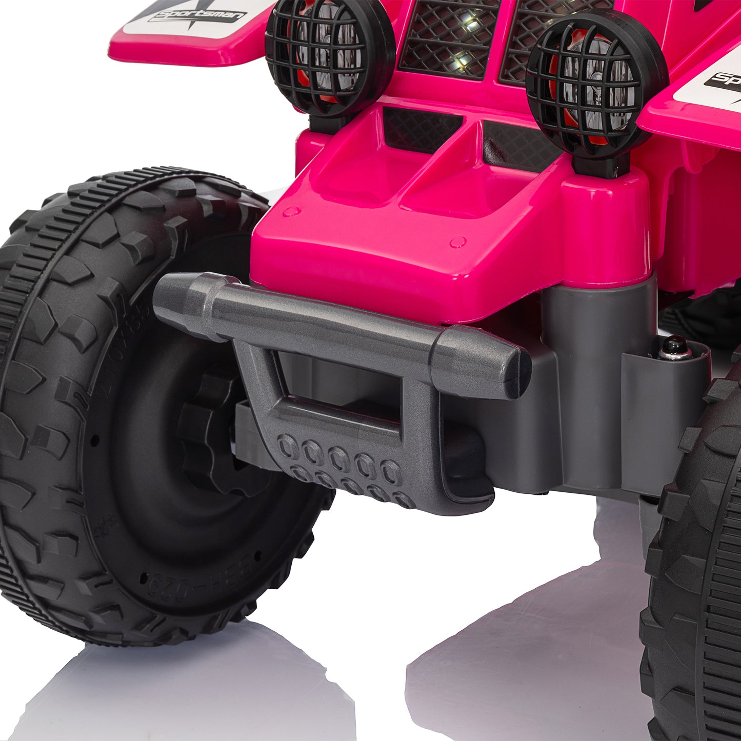 6V Electric Quad Bike for Kids, Ride On ATV w/ Forward/Reverse
