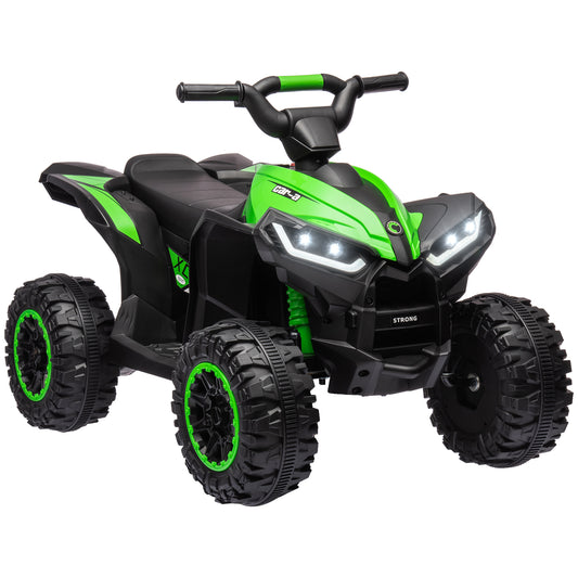 12V Ride-On Quad Bike, with Music, Horn, LED Lights
