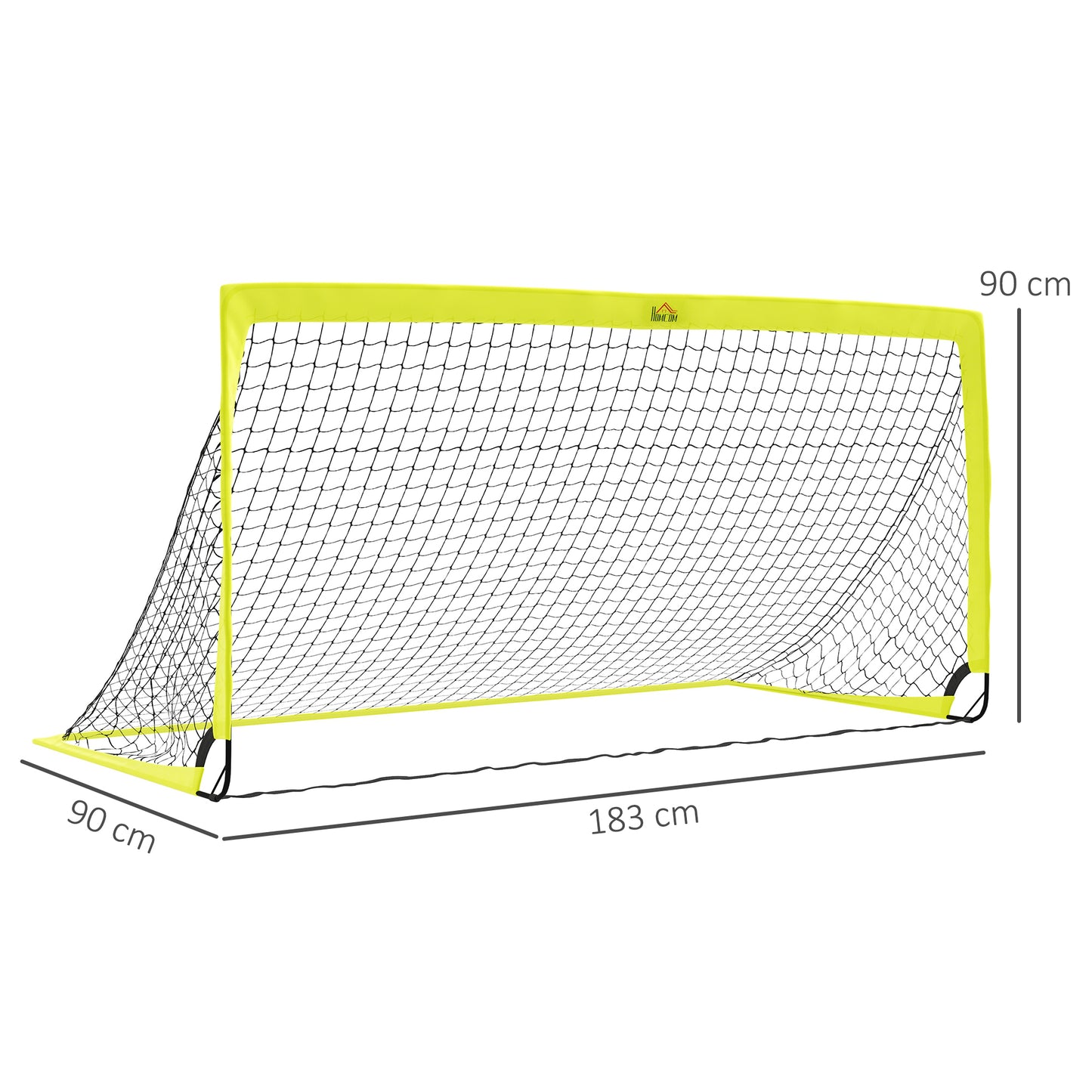 Two Football Goal Nets, Foldable Outdoor Sport Training Equipment
