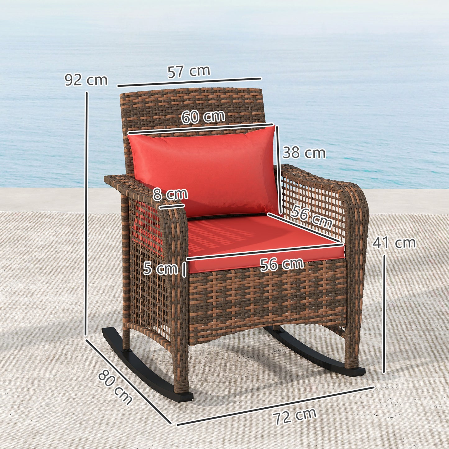 Rattan Rocking Chair