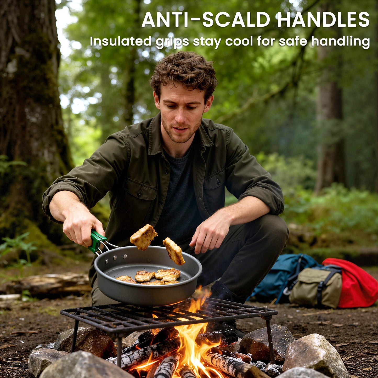 Camping Cookware Set for 2-3 People