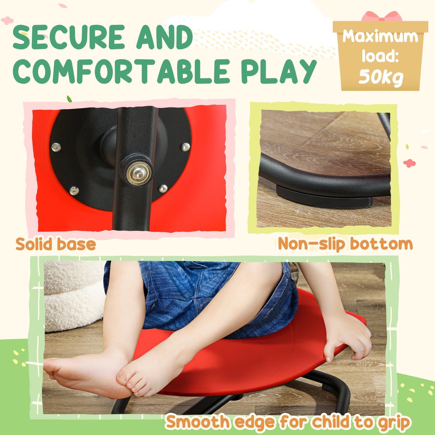 Sensory Spinning Chair for Kids, for Coordination, Balance