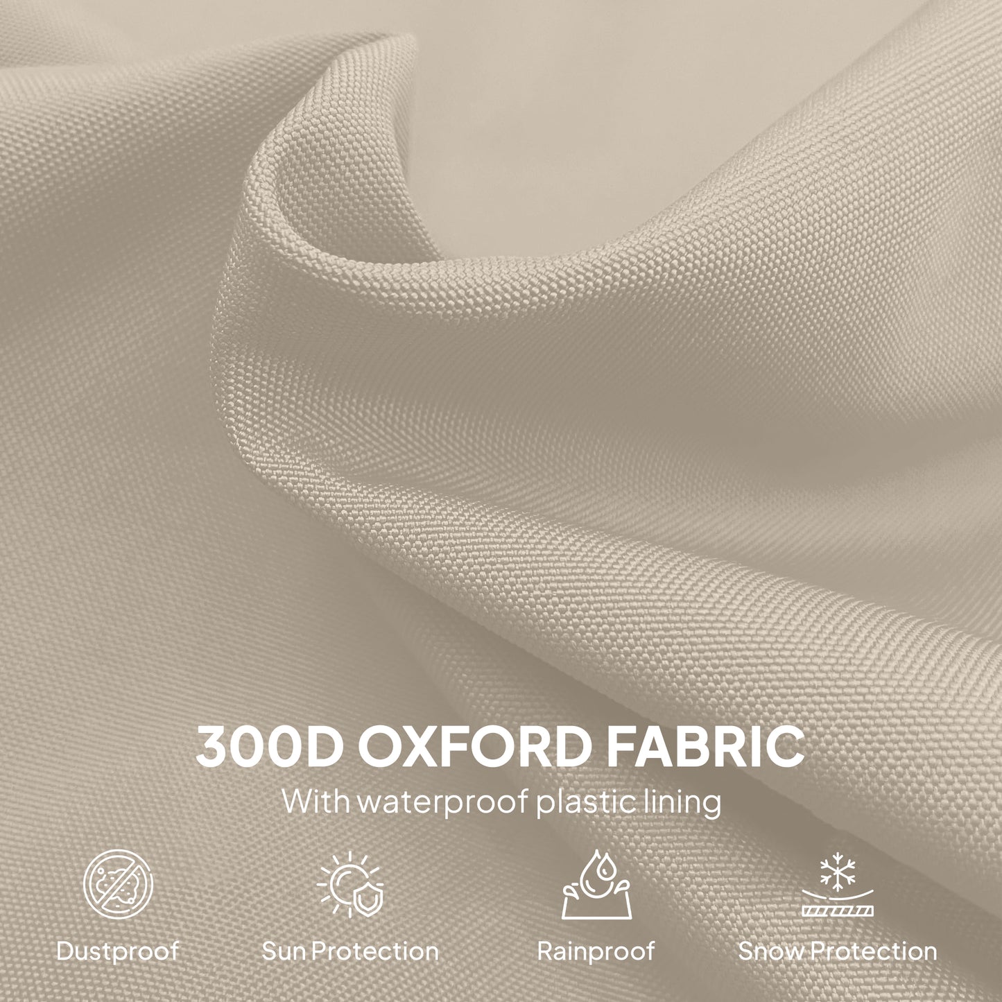 Parasol Cover, 600D Oxford Cantilever Umbrella Cover Fit