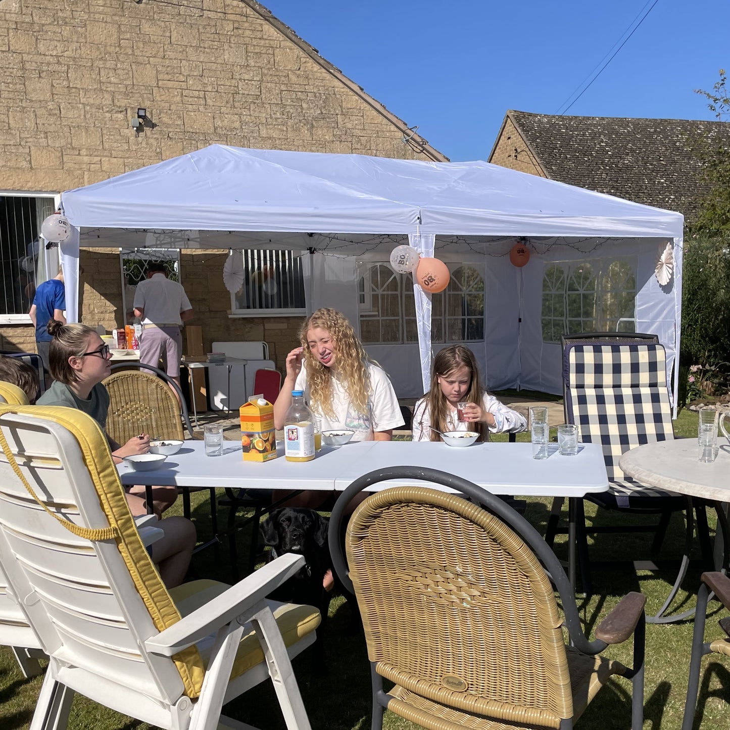 3 x 6 m Garden Pop Up Gazebo, Wedding Party Tent Marquee