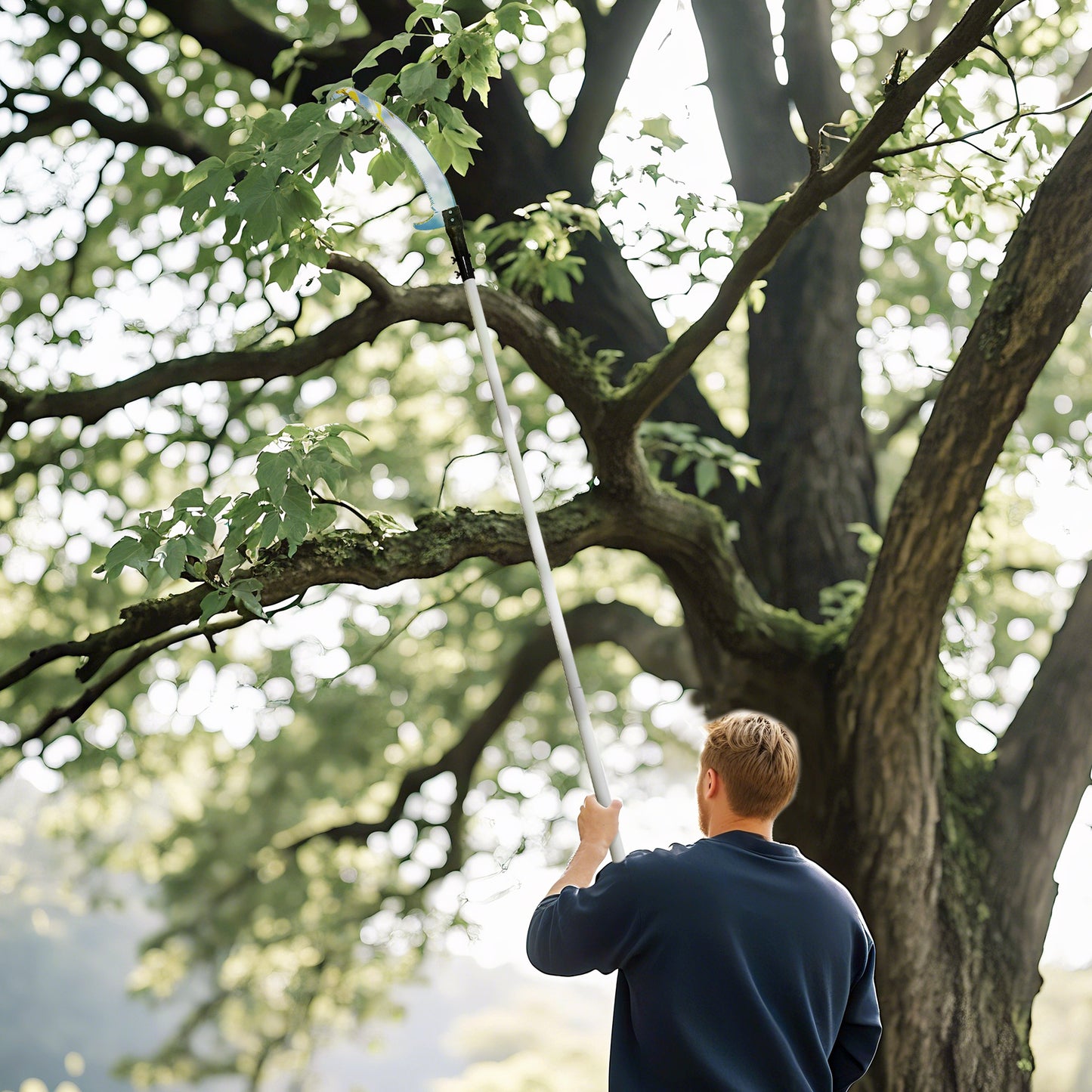 Manual Pole Saw, 1.8-2.9 m Extendable Tree Pruner