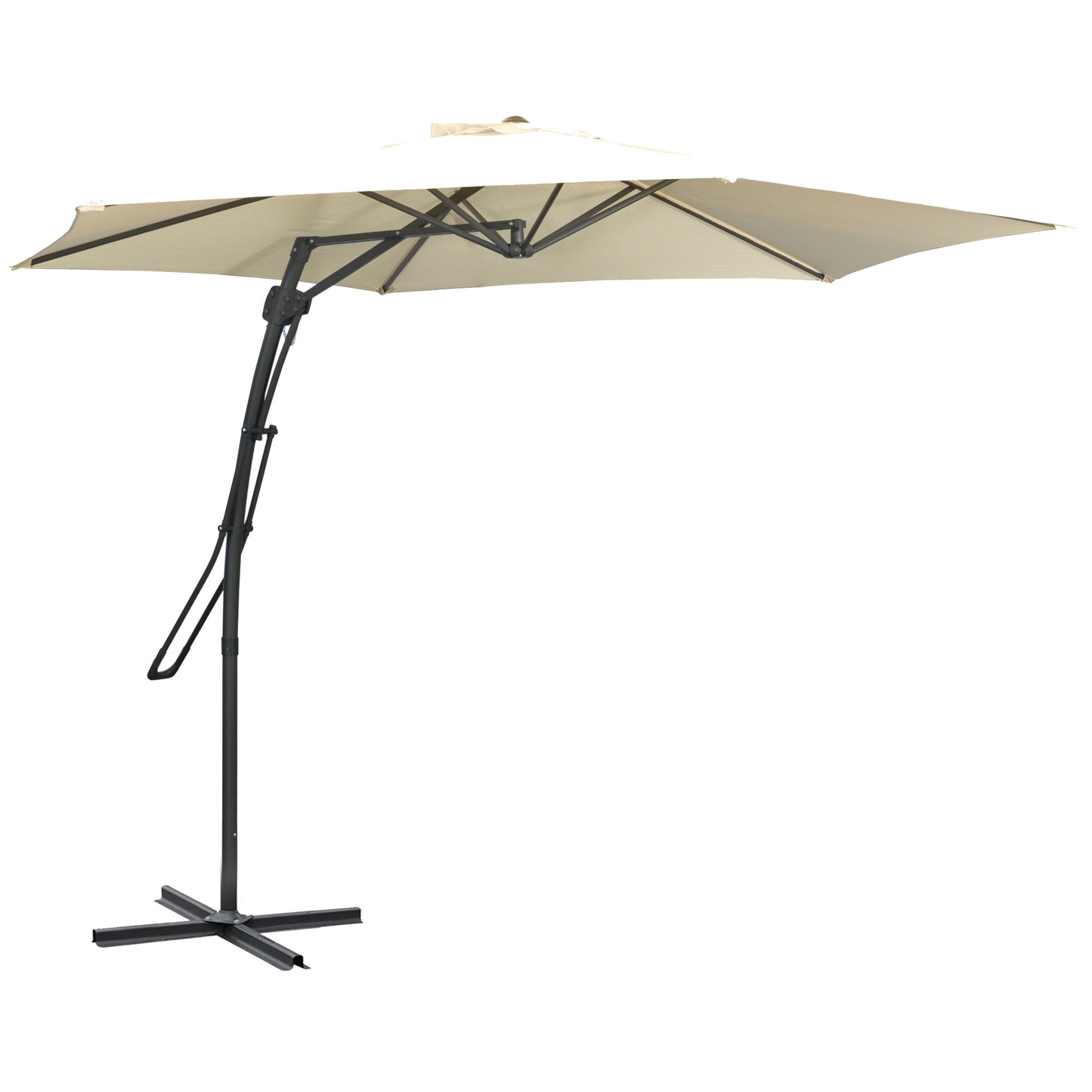 3m Cantilever Parasol with Easy Lever