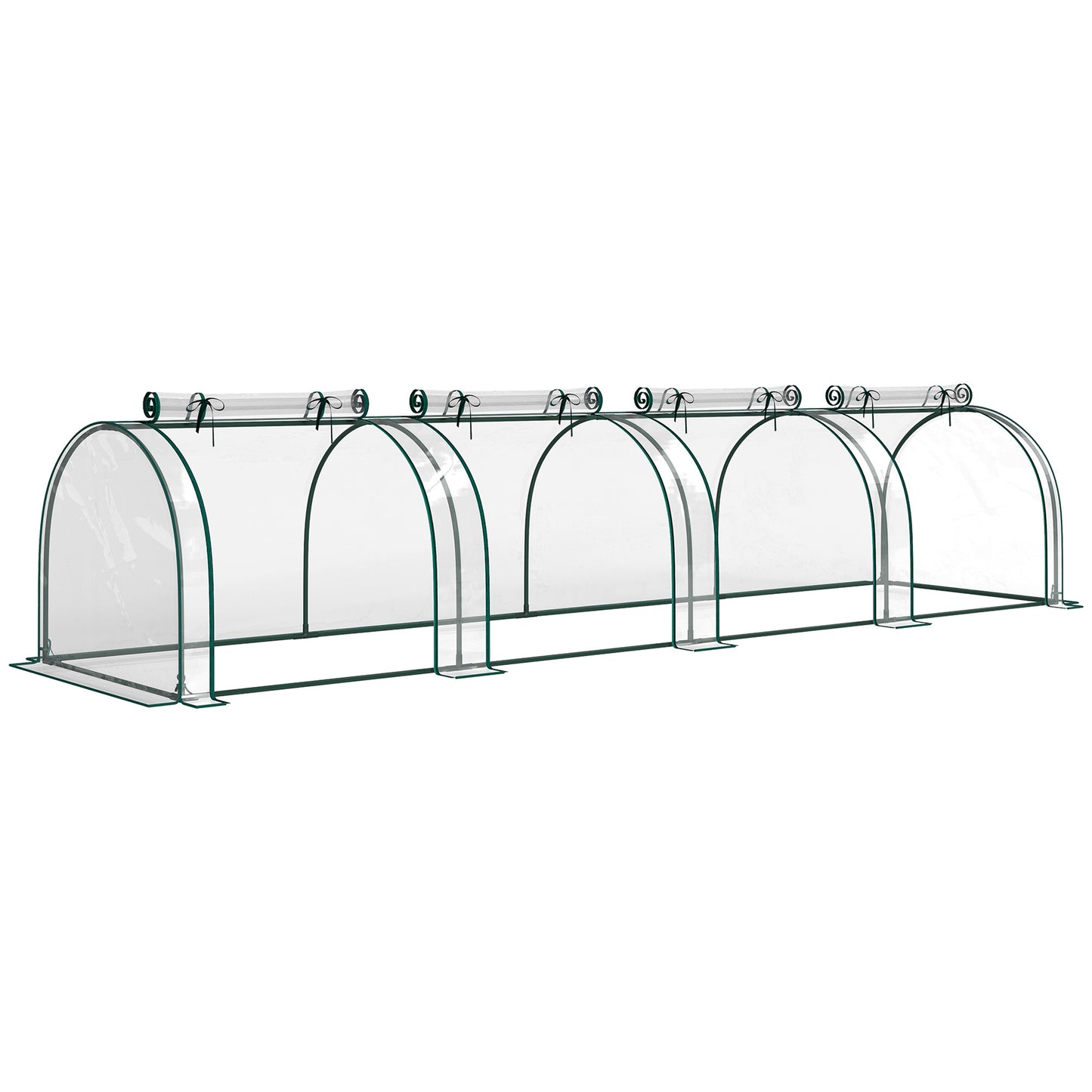 395  x 100 cm Low Tunnel Greenhouse