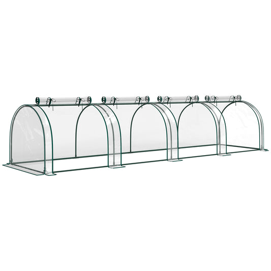 395  x 100 cm Low Tunnel Greenhouse