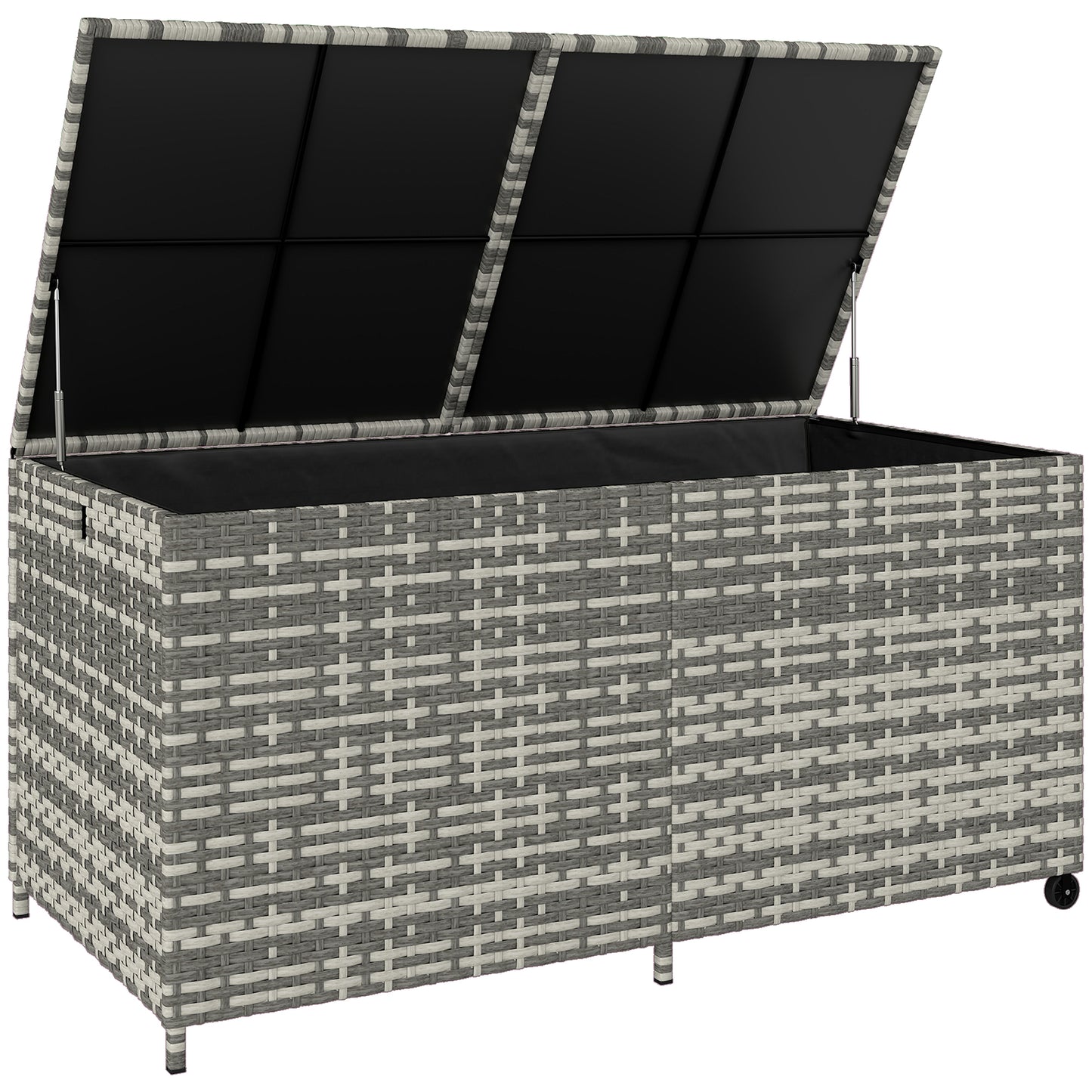 650L Garden Storage Box with 2 Wheels