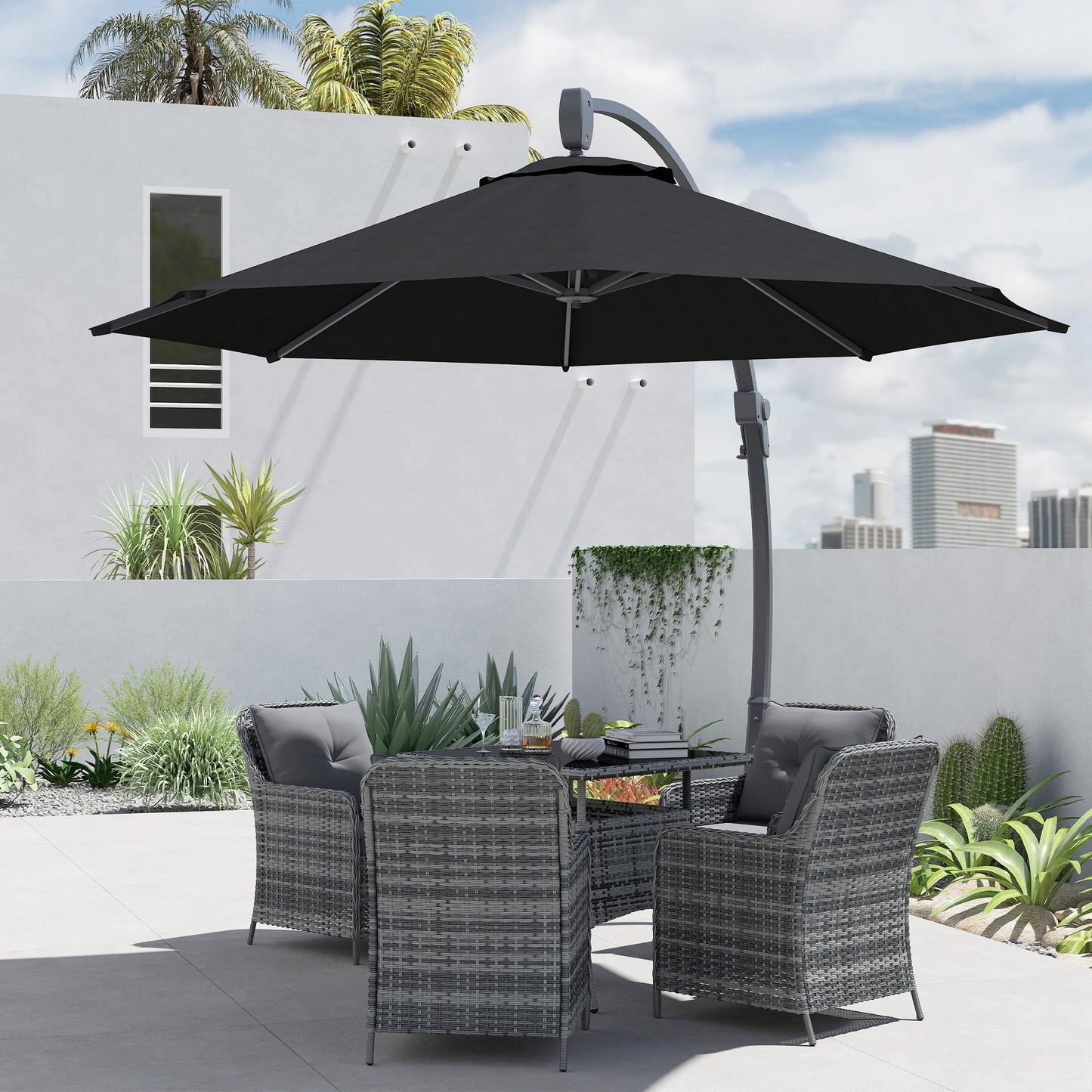 3(m) Garden Cantilever Parasol