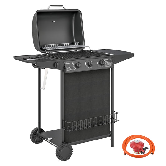 Four Burner Gas Grill BBQ