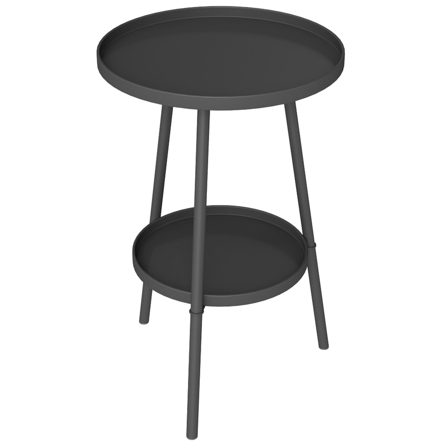 Two-Tier Metal Garden Table