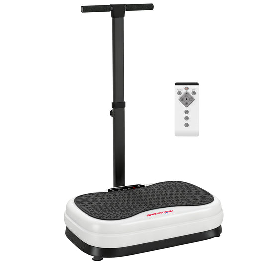 Vibration Plate, with Adjustable/Removable Handle, Preset Modes