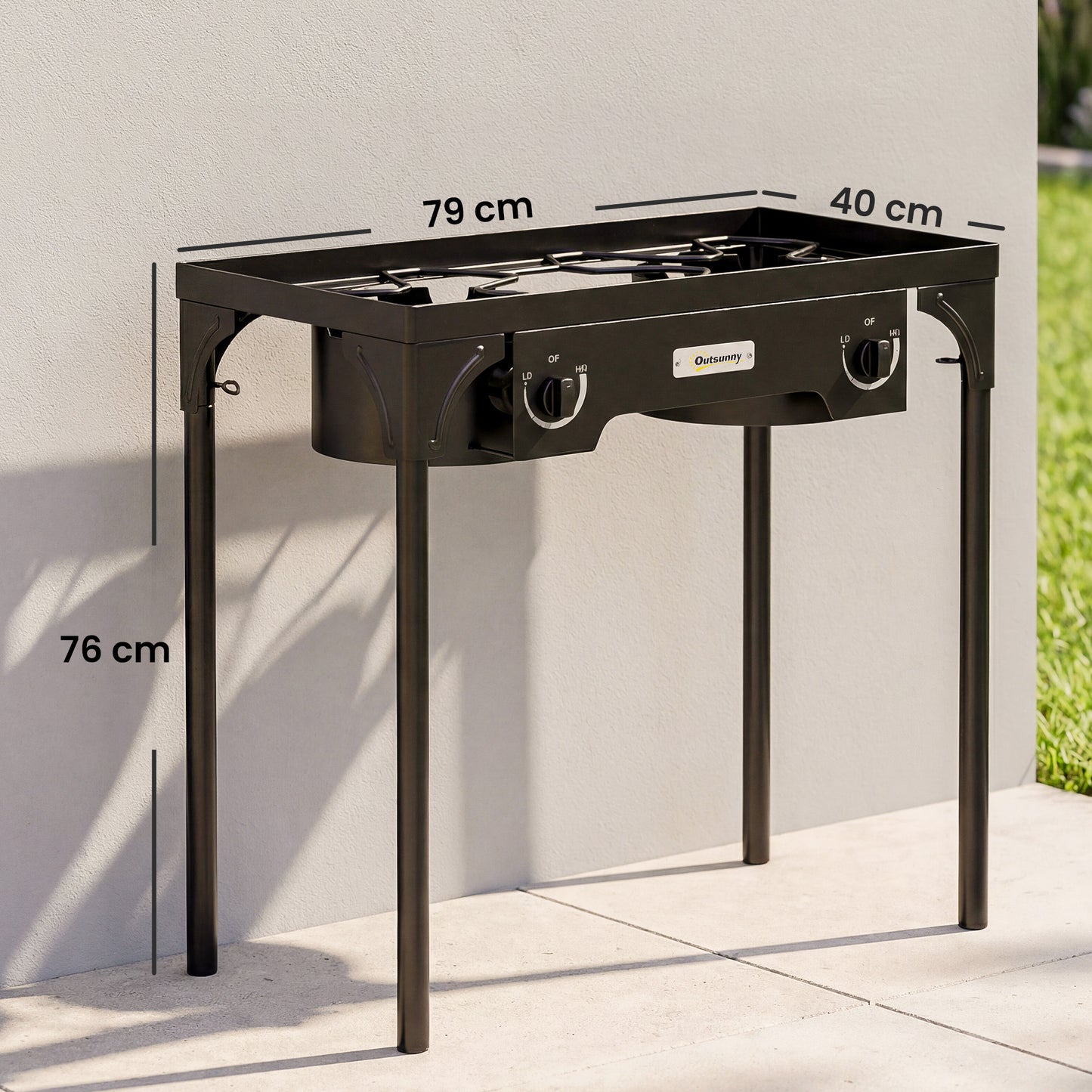 Double Burner Camping Stove, 150