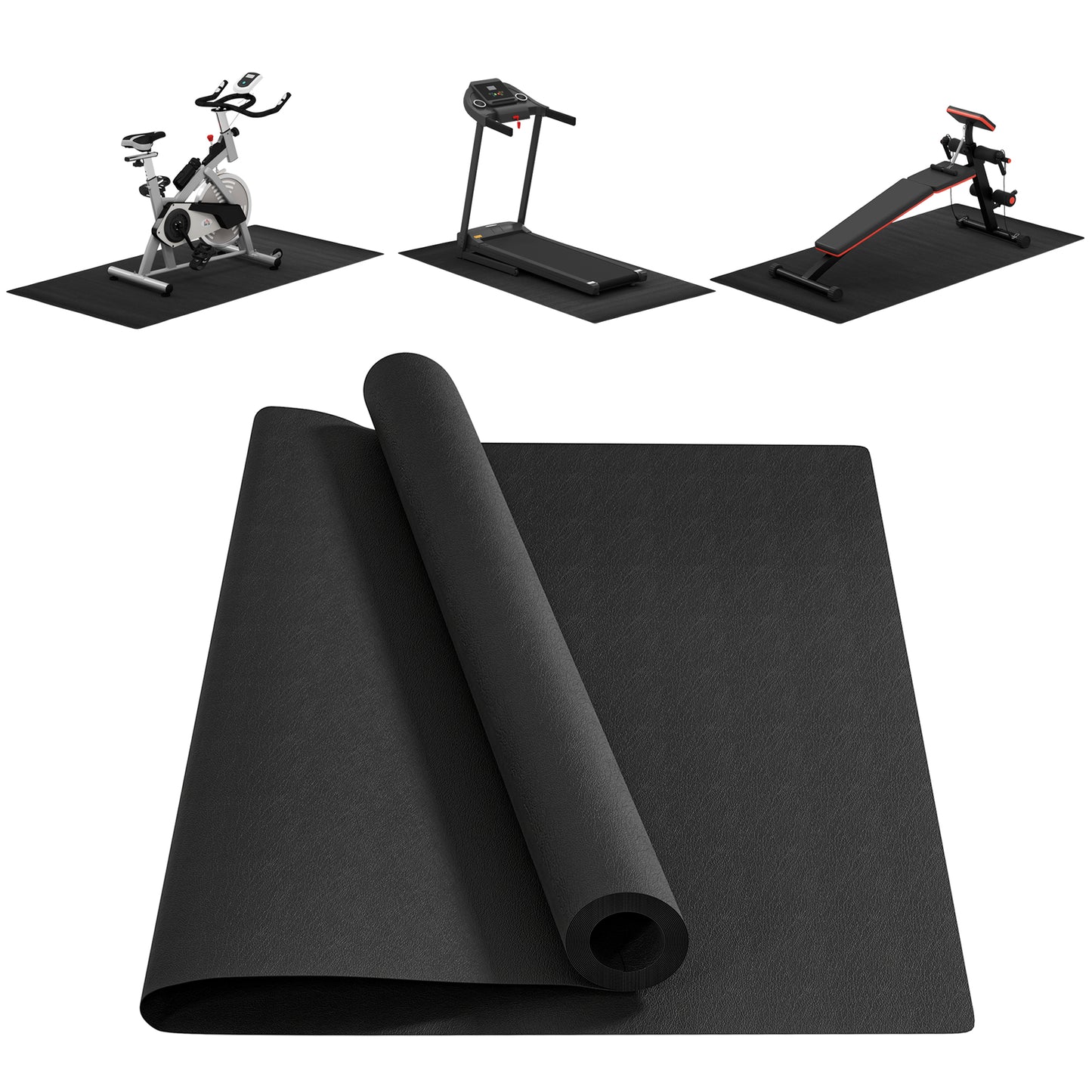 Multi-purpose Exercise Equipment Mat Non-slip Floor Protector Gym