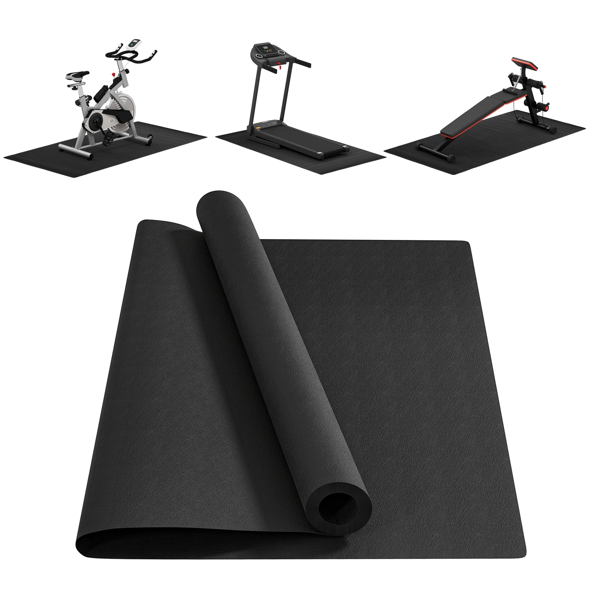 Multi-purpose Exercise Equipment Mat Non-slip Floor Protector Gym