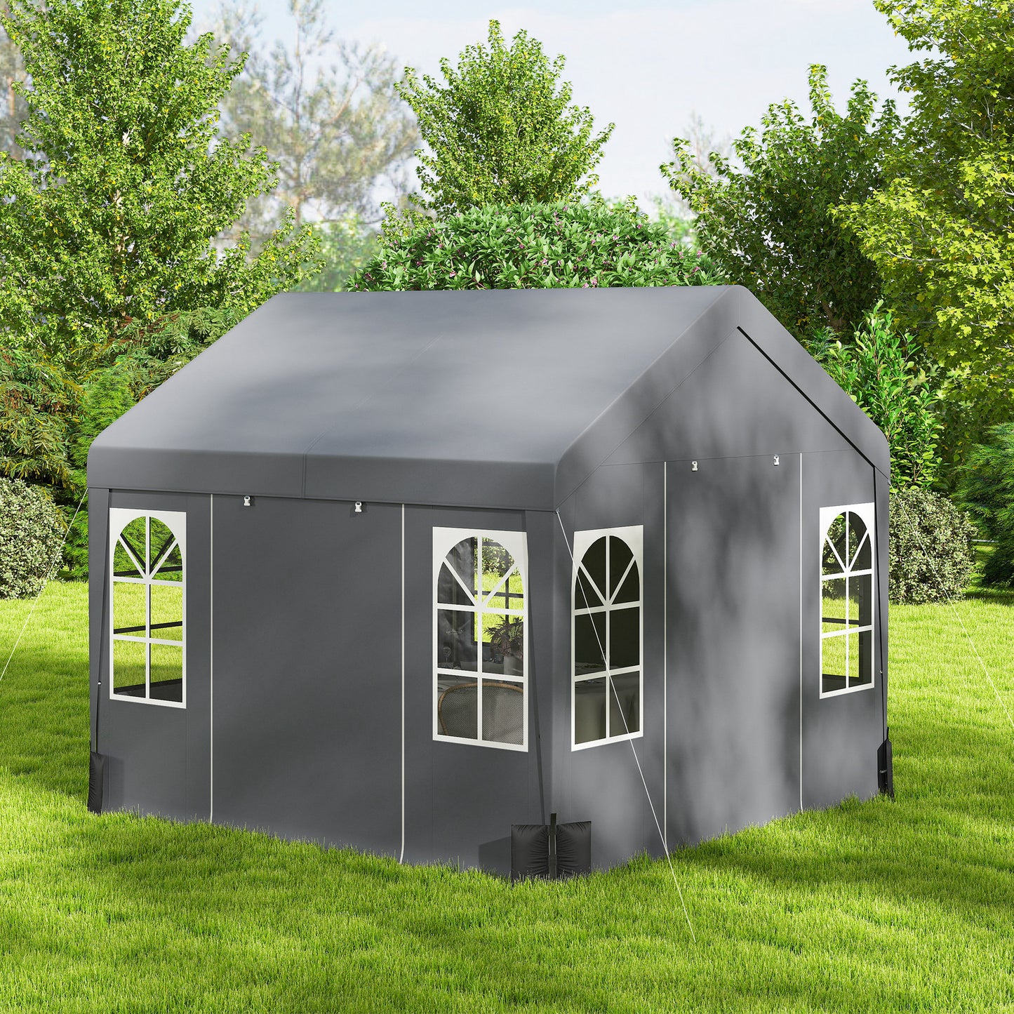 3 x 3 m Party Tent, Outdoor Canopy Tent Shelter