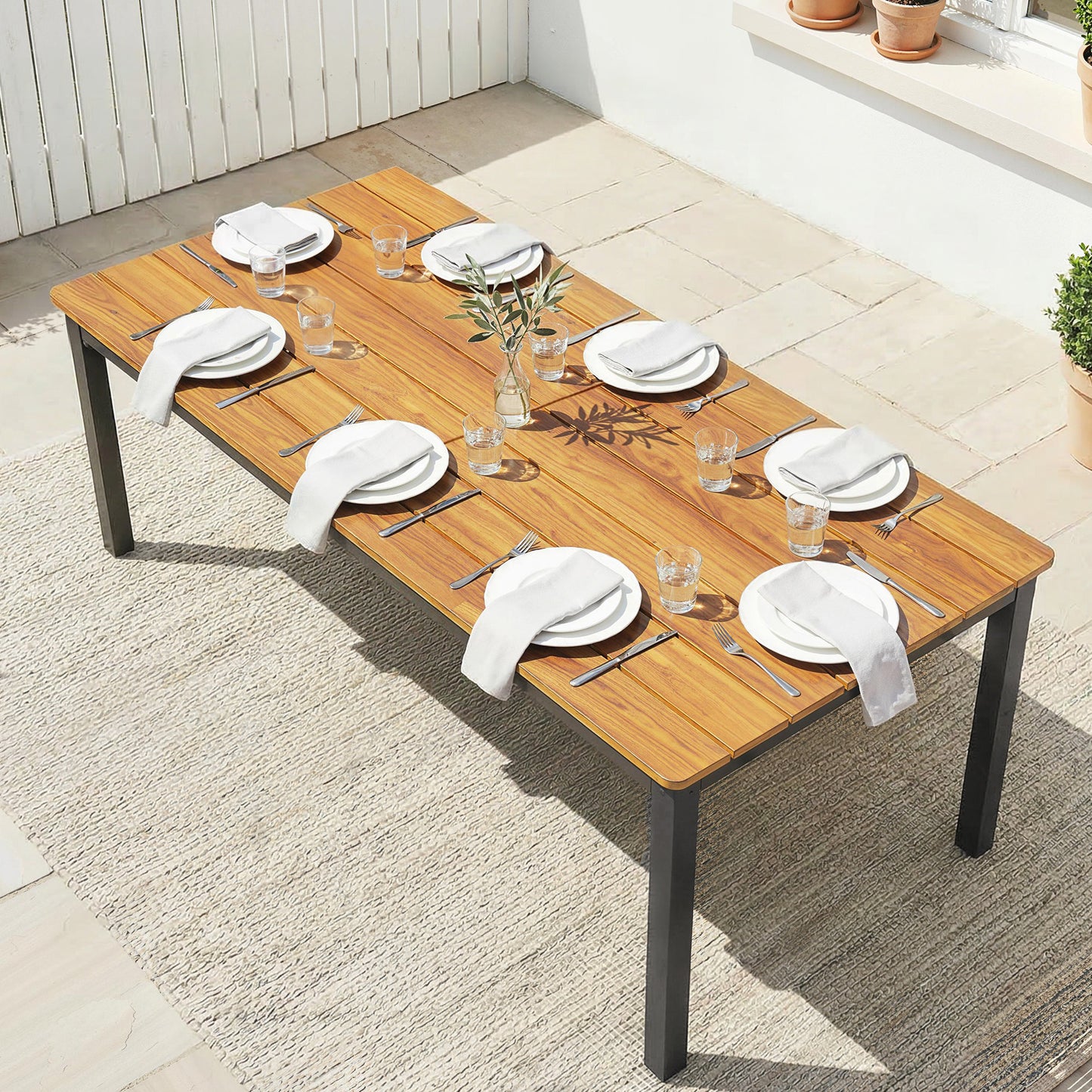 Garden Dining Table for 6-8 Person (1)