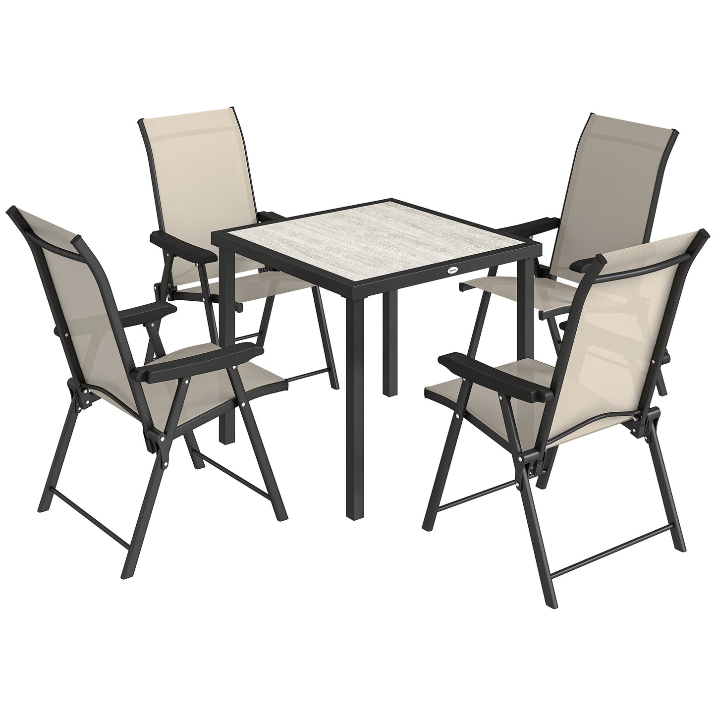 5 Pieces Outdoor Dining Set