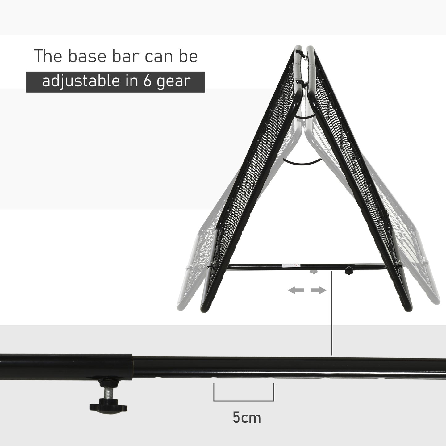 Angle Adjustable Double Sided Rebounder Net Training Aid Target