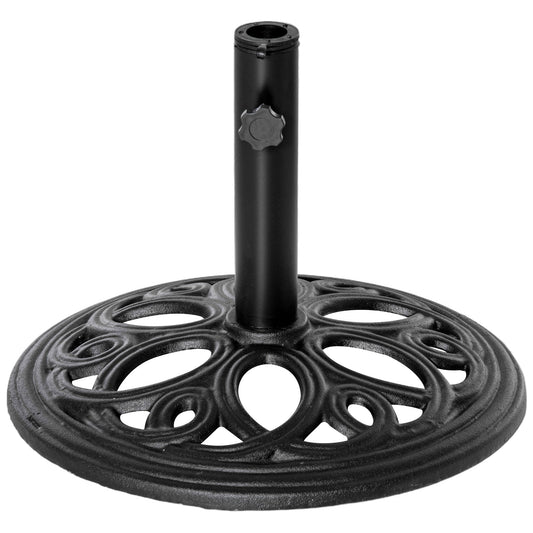 11.5 kg Cast Metal Round Patio Umbrella Base Stand