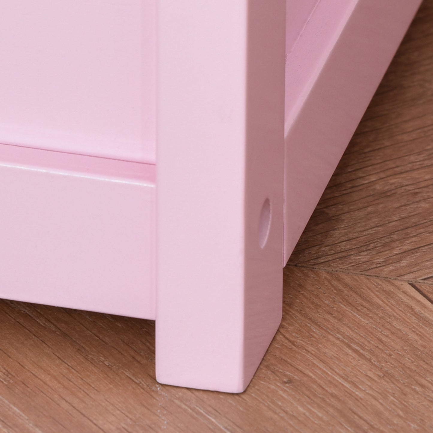2 In 1 Wooden Toy Box, Seat Storage Bench