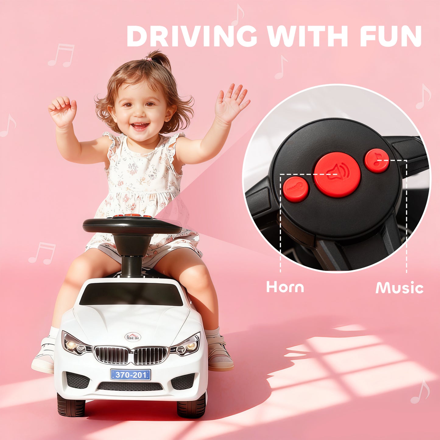 Ride on Car Baby Toddler Walker Foot to Floor Sliding Car Slider